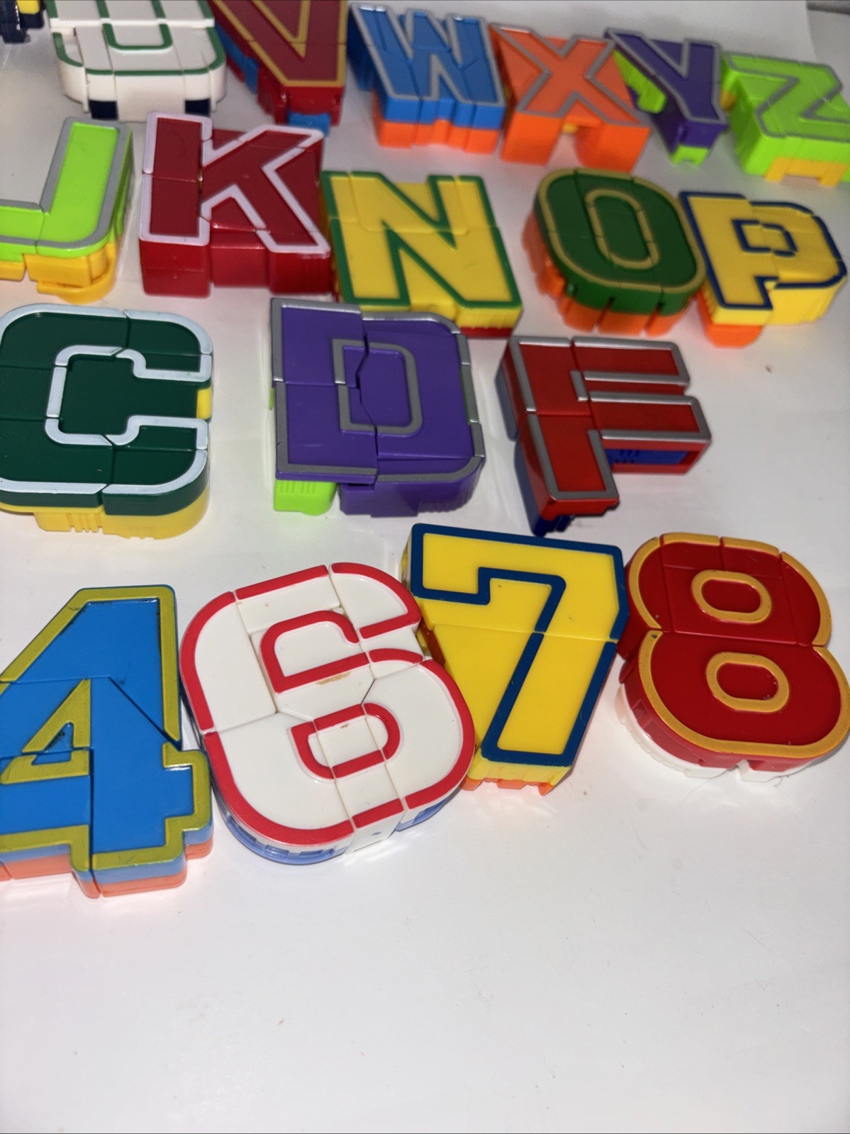 Lakeshore Learning Alphabet Alphabots Transforming Letters & Numbers Robot Toys