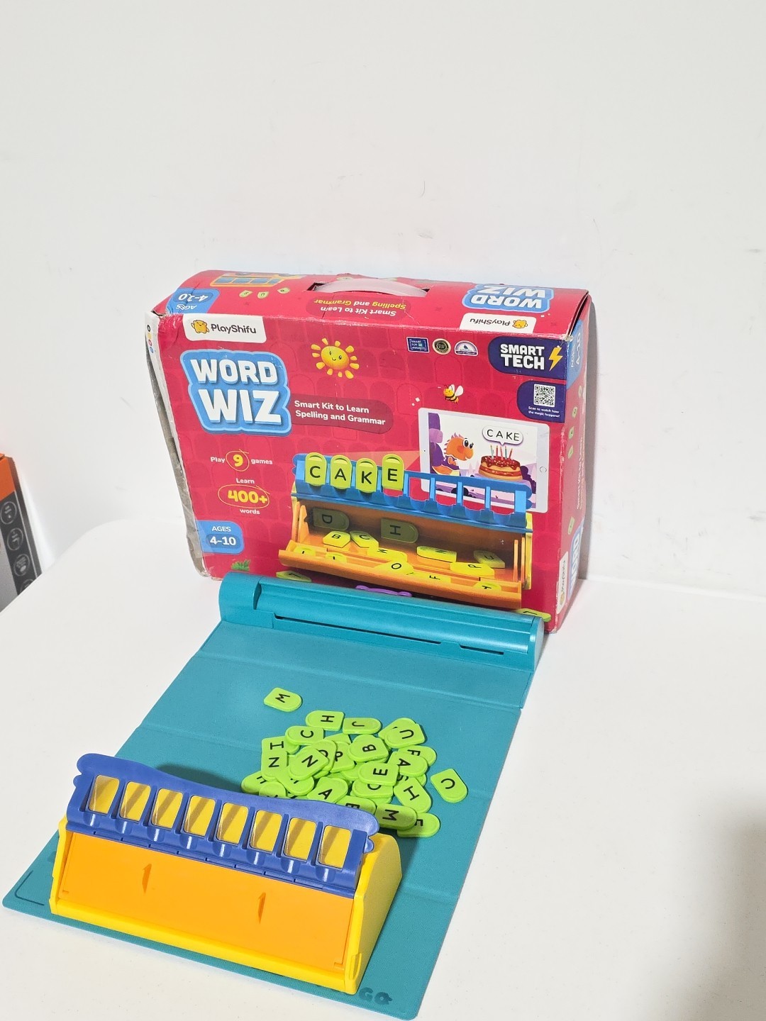 PlayShifu Word Wiz/Smart Kit/Letters & Words/Spelling Used No Instructions