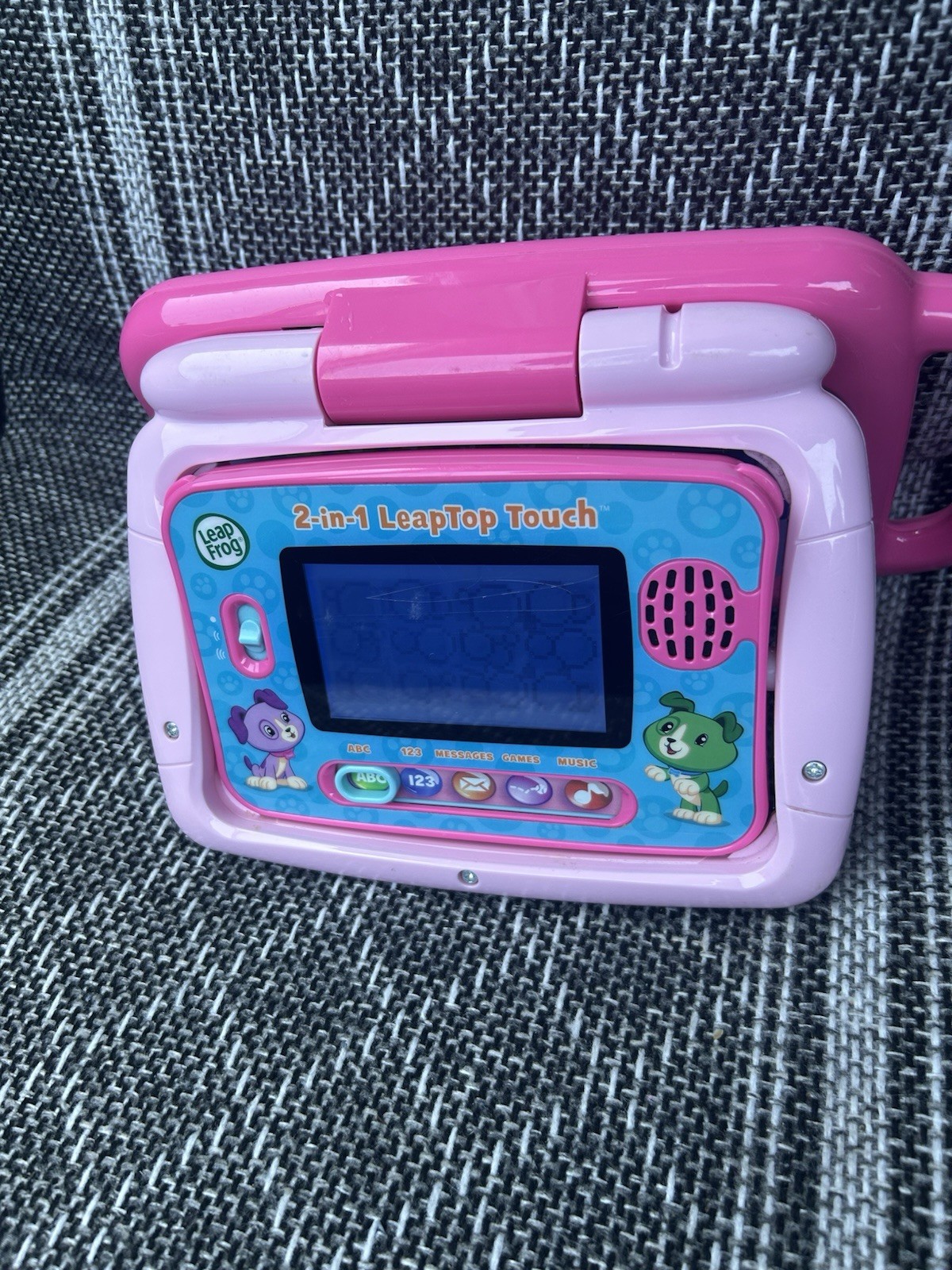 LeapFrog Pink My Own Leaptop Laptop Computer Kids Interactive Educational Tested