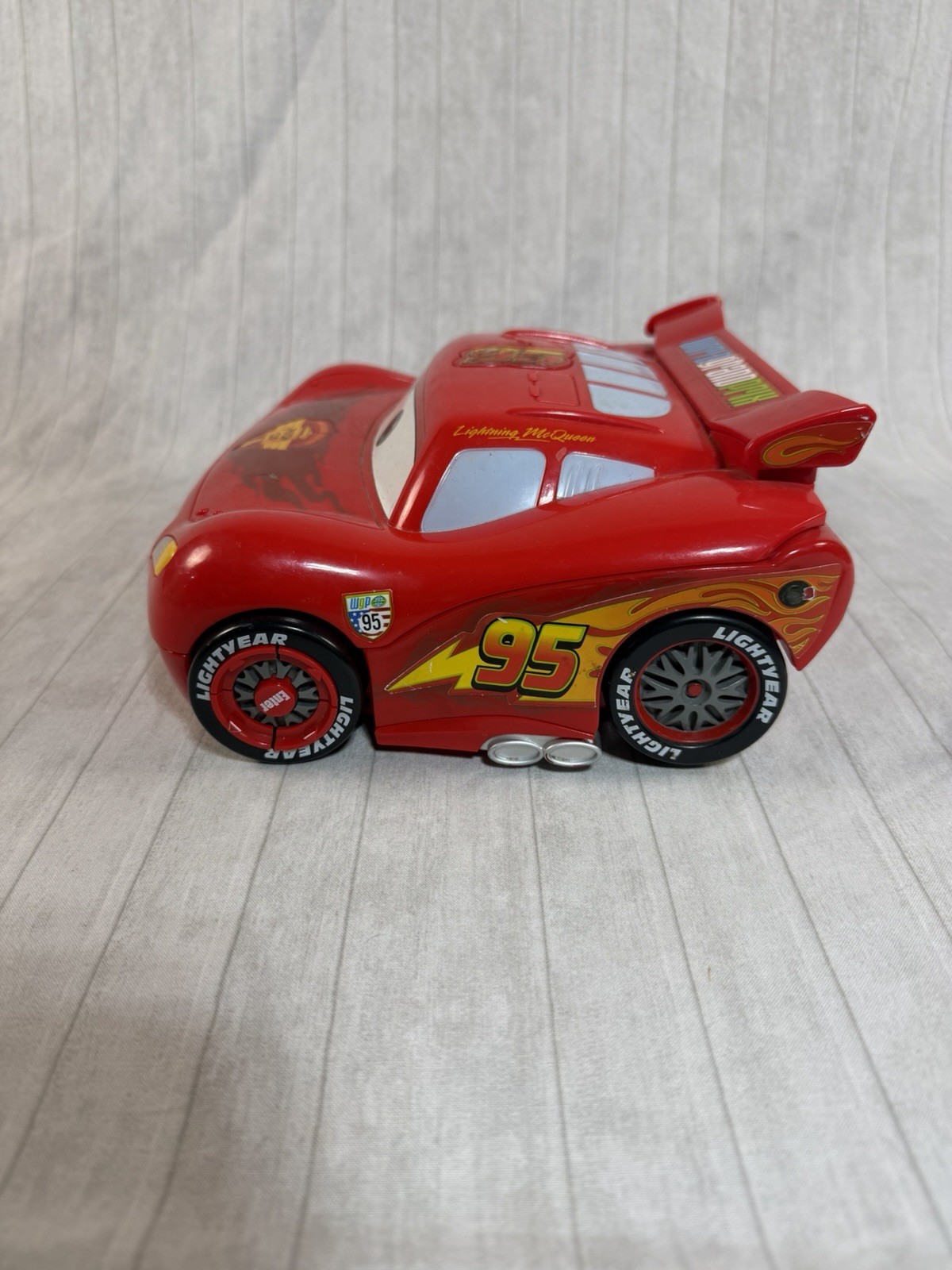 Disney Pixar Cars Lightning McQueen V-Tech Learning Laptop Tested Working *VIDEO