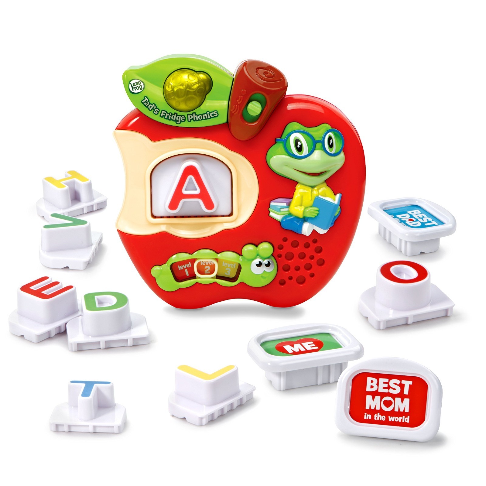 Magnetic Letter Set for Kids – LeapFrog Tad’s Fridge Phonics Educational Toy