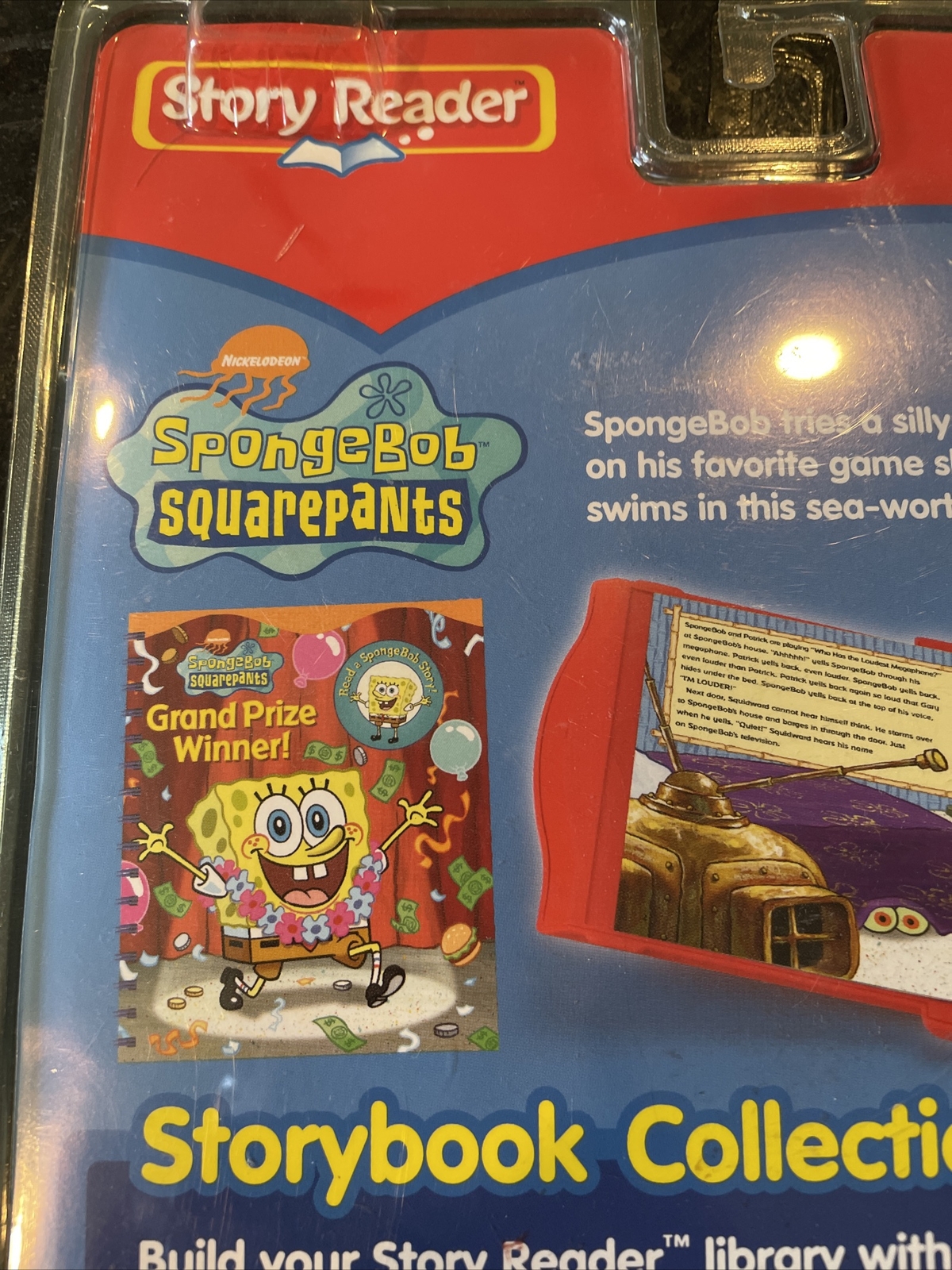 Story reader books and Cartridge PI Kids Sponge Bob New Sealed