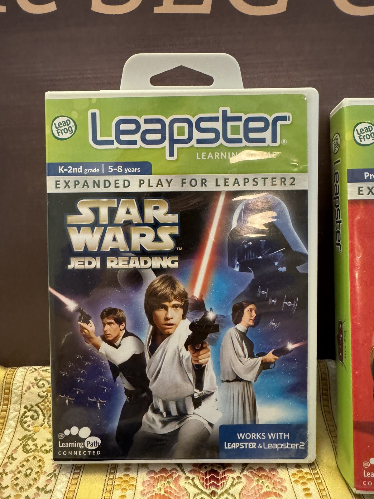 Leap Frog Leapster Learning System Game Cartridges LOT of 8 Cars Star Wars