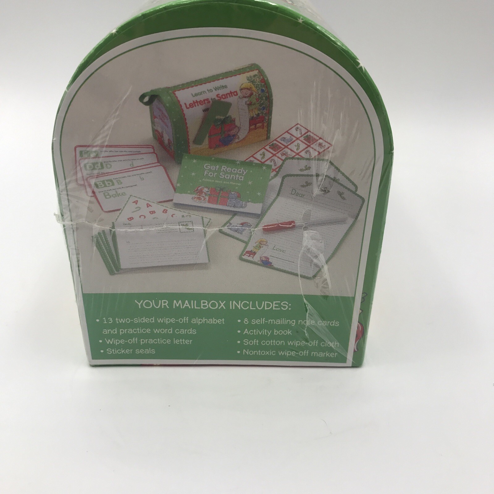 Brand New Sealed Learn to Write Letters to Santa Activity Set Wipe Off Fun