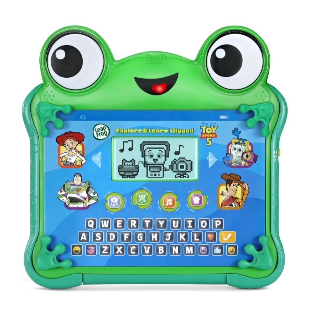 LeapFrog Disney Pixar Toy Story 5 Explore & Learn Lilypad Learning Tablet New