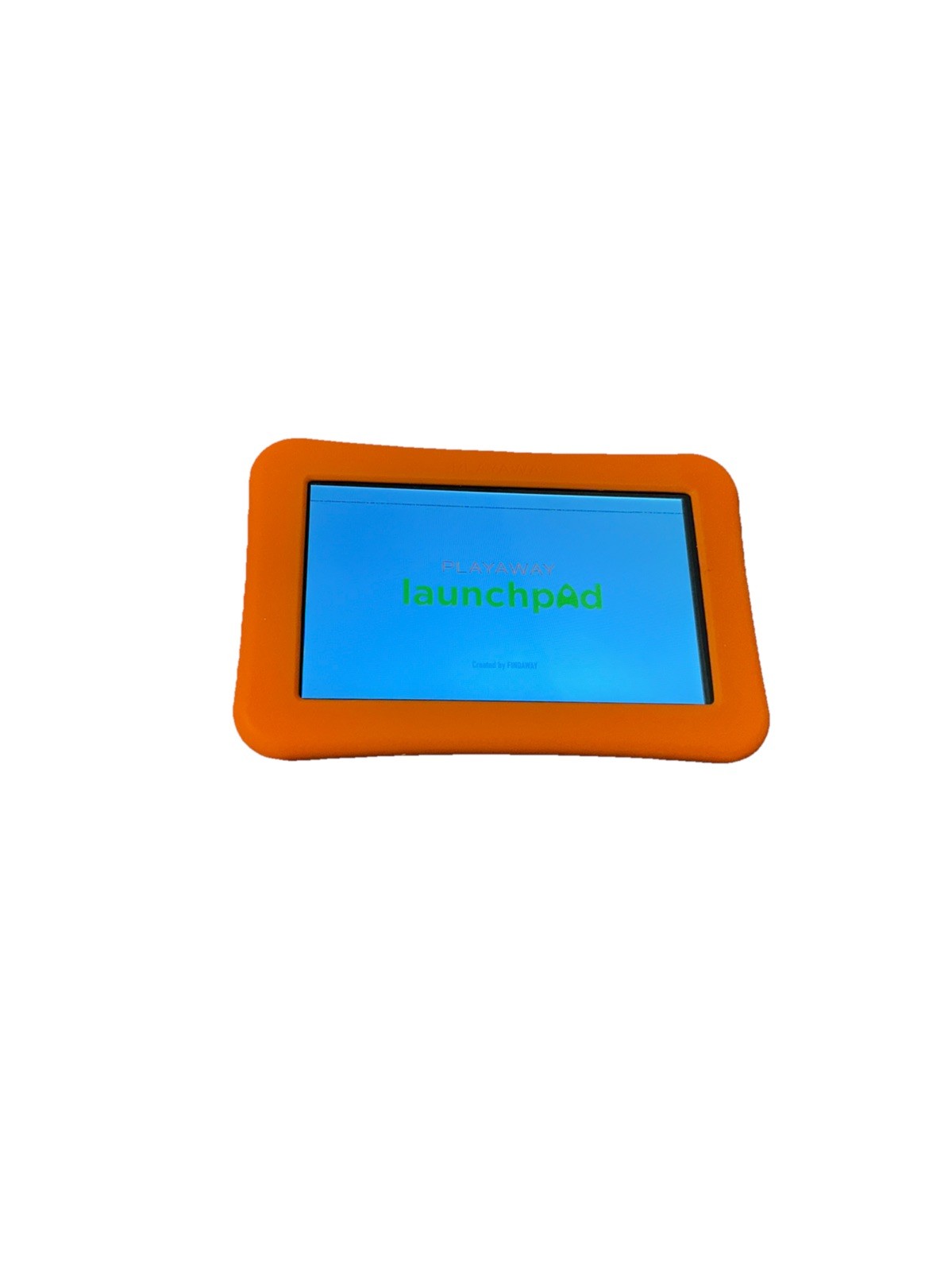 Playaway Launchpad Kids Tablet “Parade of Sounds!” Ages 3+ Orange Non-Working