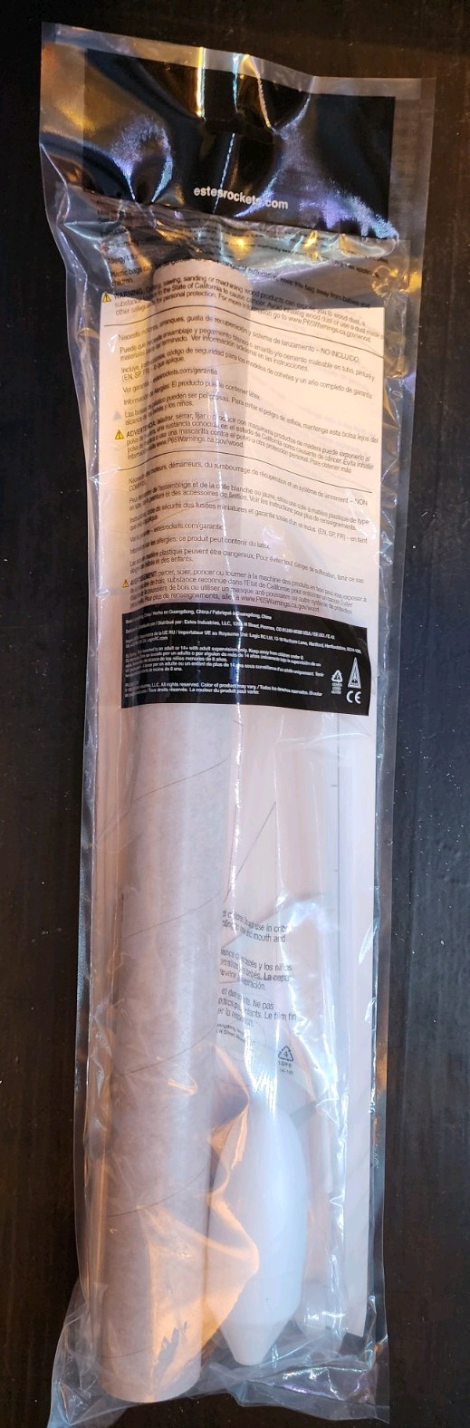 Estes 1948 Big Bertha 24″ Flying Model Rocket Kit