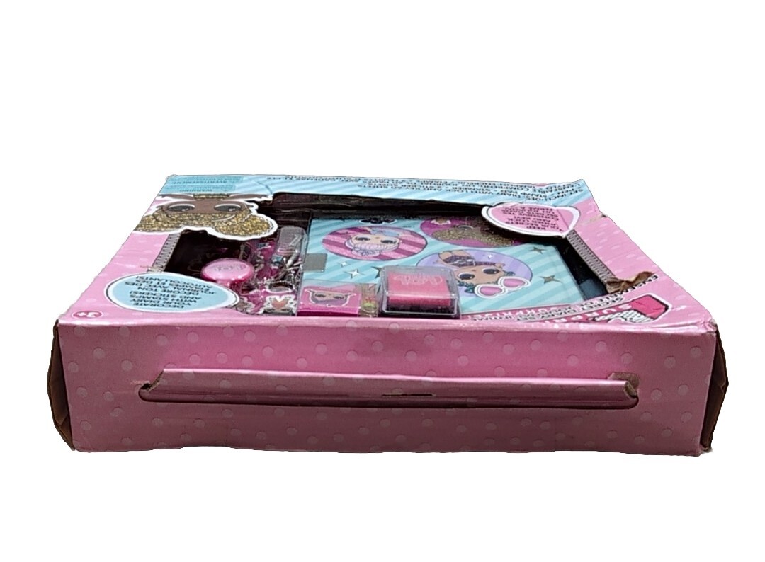 LOL SURPRISE SECRET DIARY SET STICKERS STAMPS PEN LOCK AND KEY NEW
