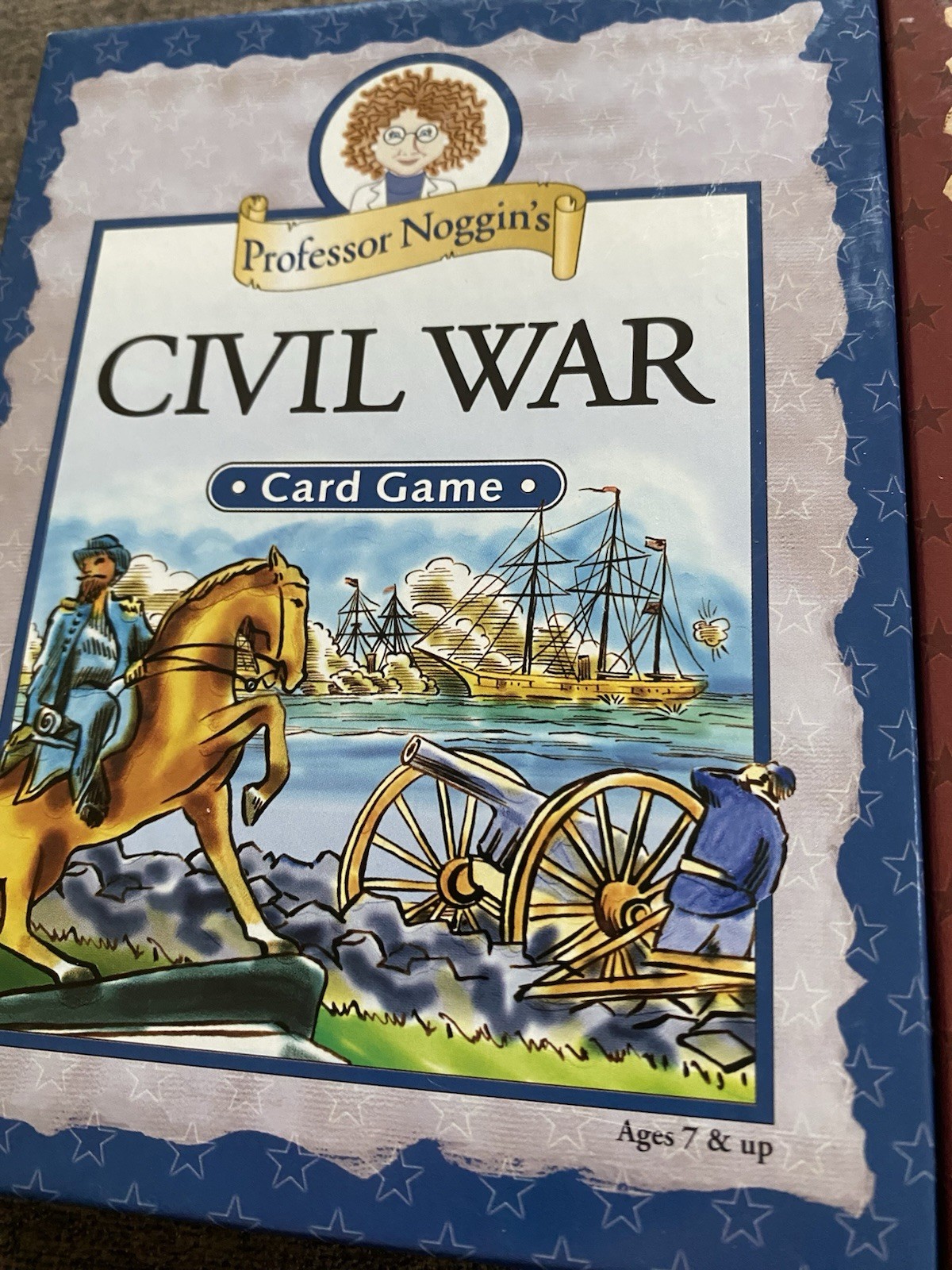 Professor Noggins American History Card Games LOT of 3
