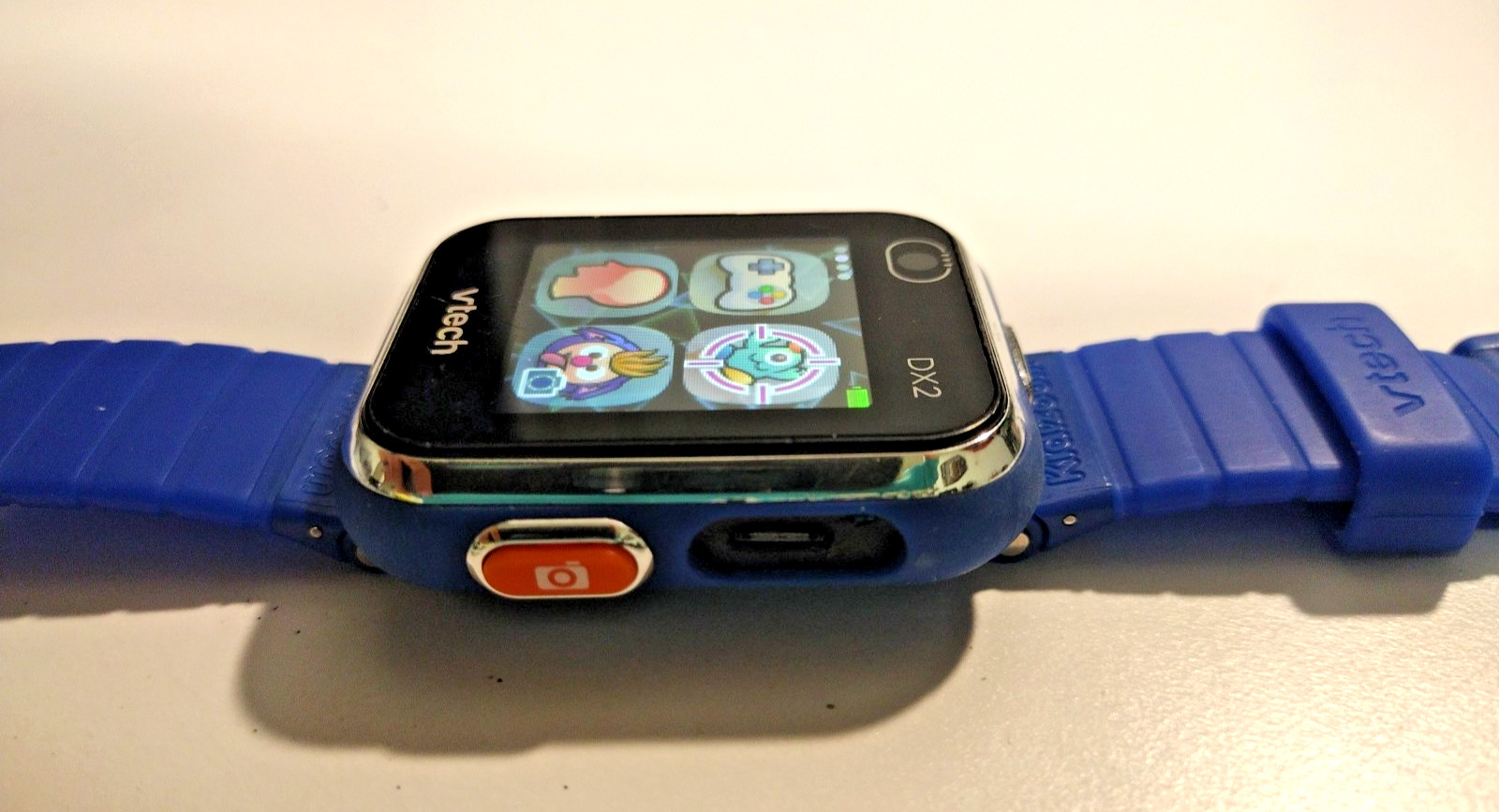 VTech Kidizoom Smartwatch DX2 Blue – Working – No Cable – Used