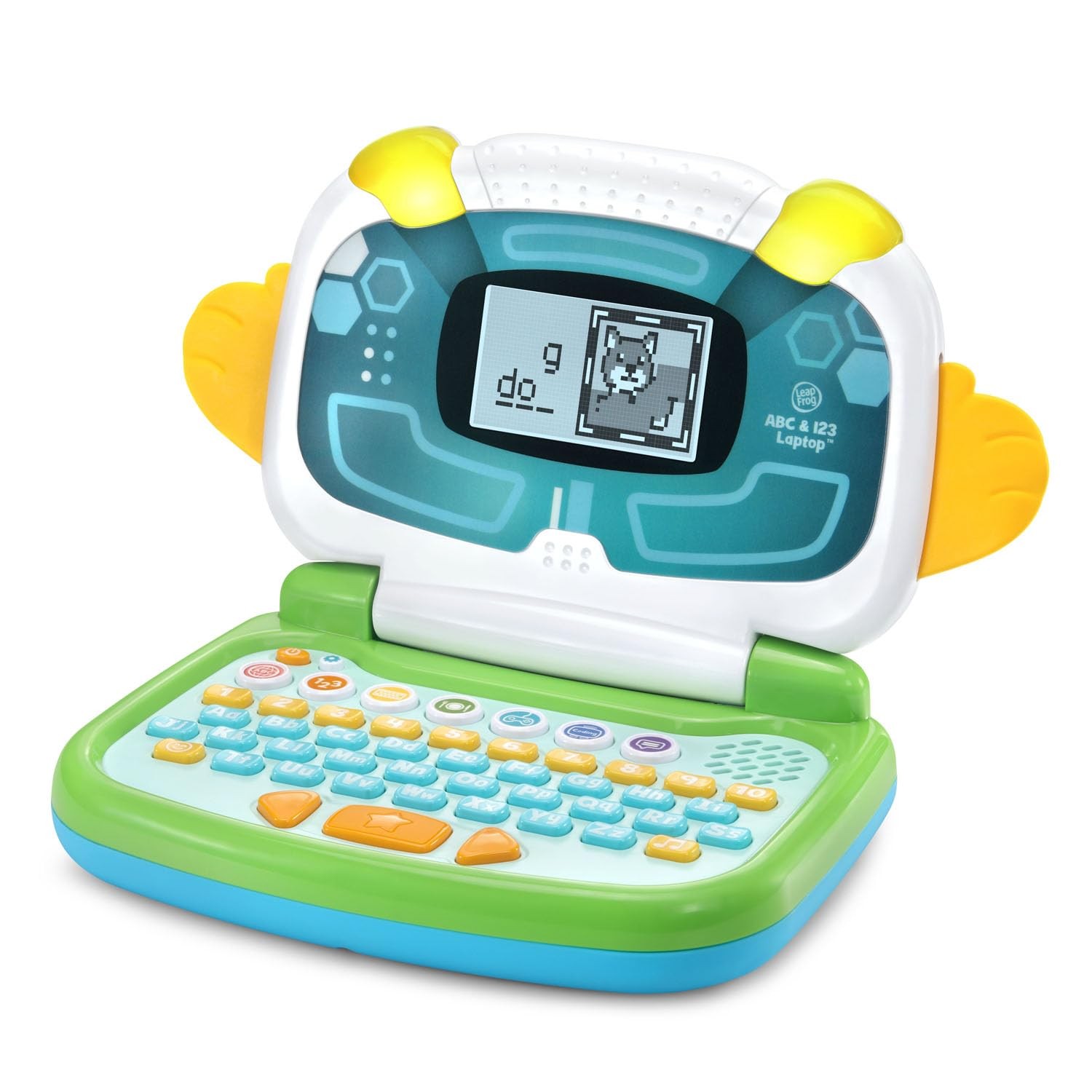 ABC and 123 Laptop for Preschoolers Ages 3-7 Years, Green