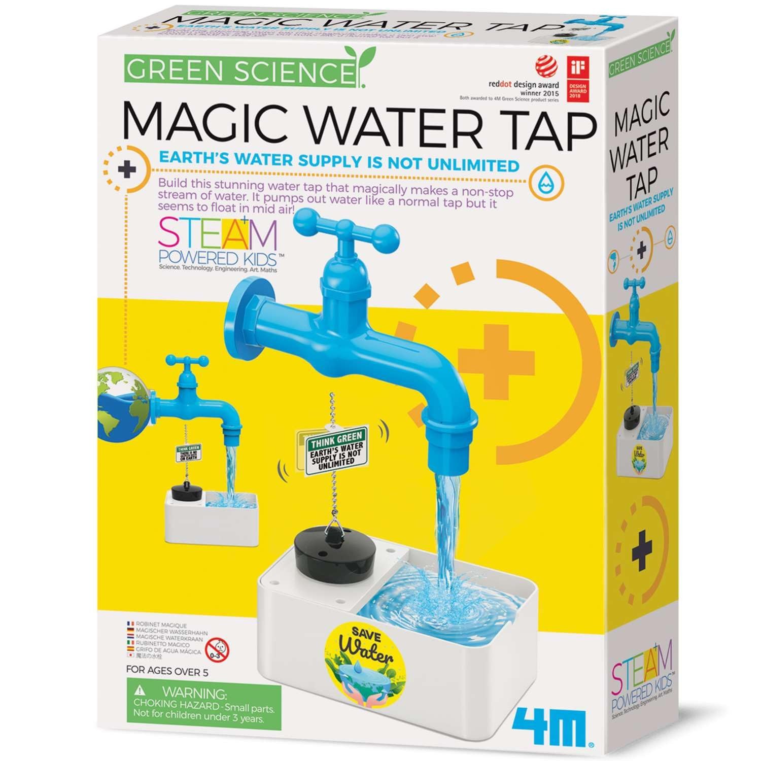 Magic Water Tap – Educational Water Pump Kit for Kids Ages 8+ – Create a Floa…