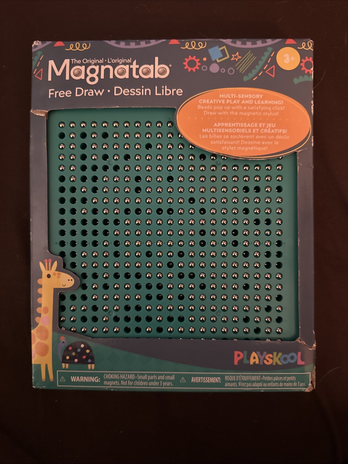 Playskool Magnatab Free Draw (Lightly Damage Box)