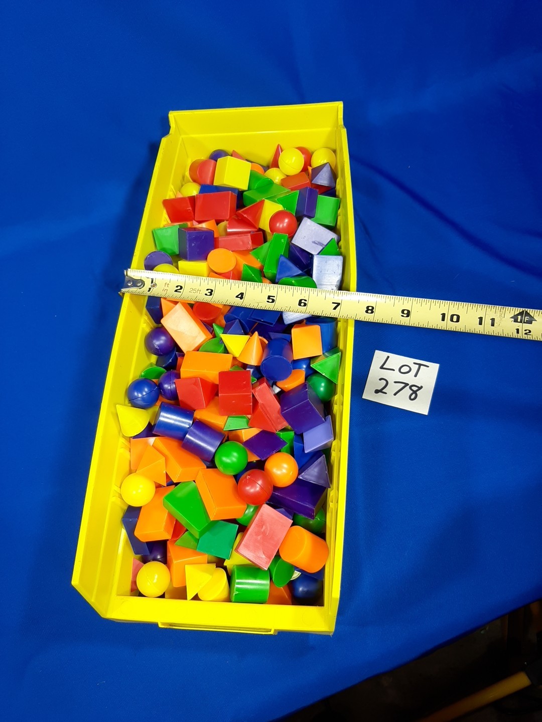 Huge Lot Of 3D Plastic Geometric Shapes Blocks Science Project Learning Toys
