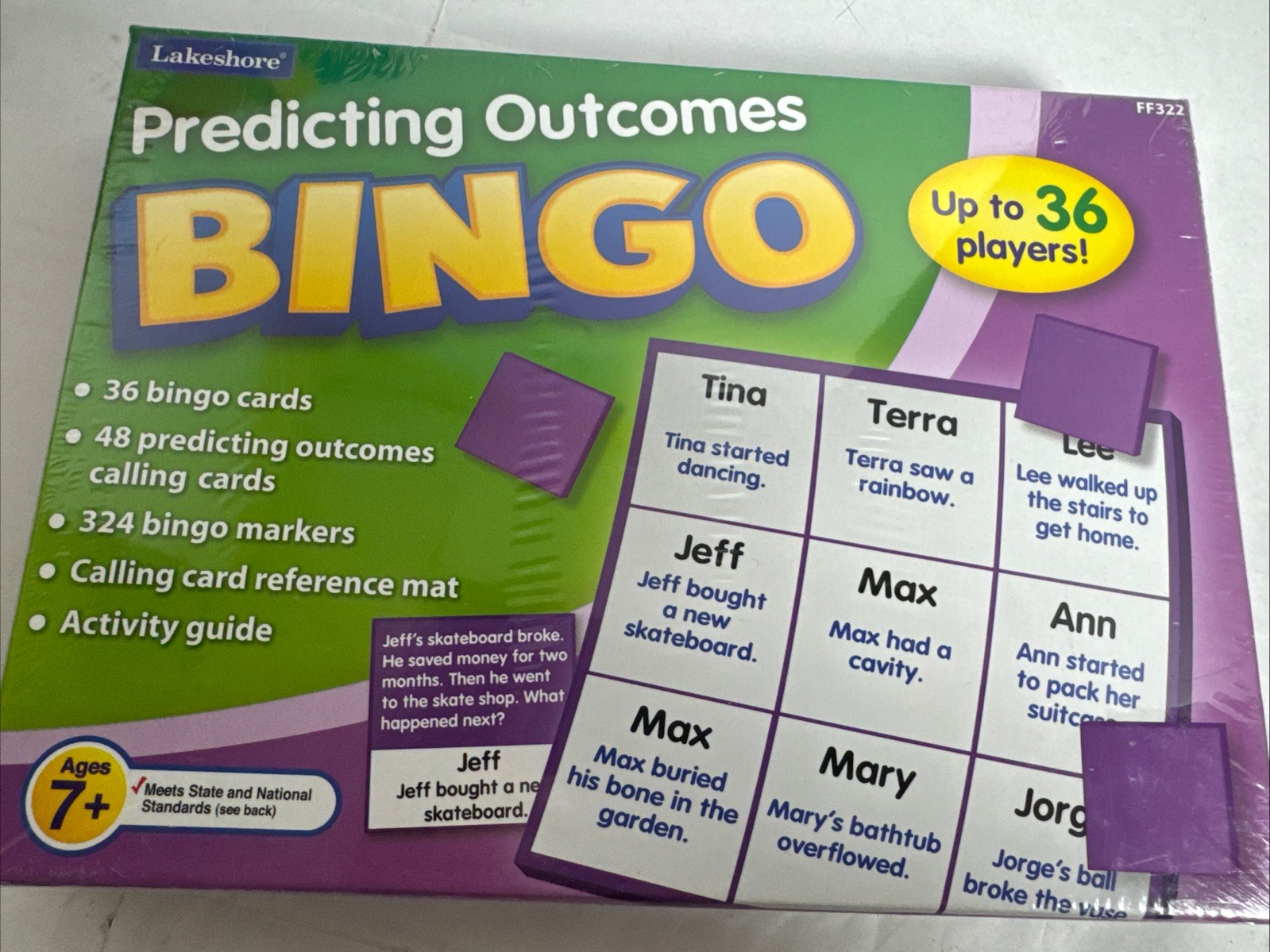 NIB Lakeshore Learning Division Bingo lot of 3 Bingo’ NEW FACTORY SEALED BOX