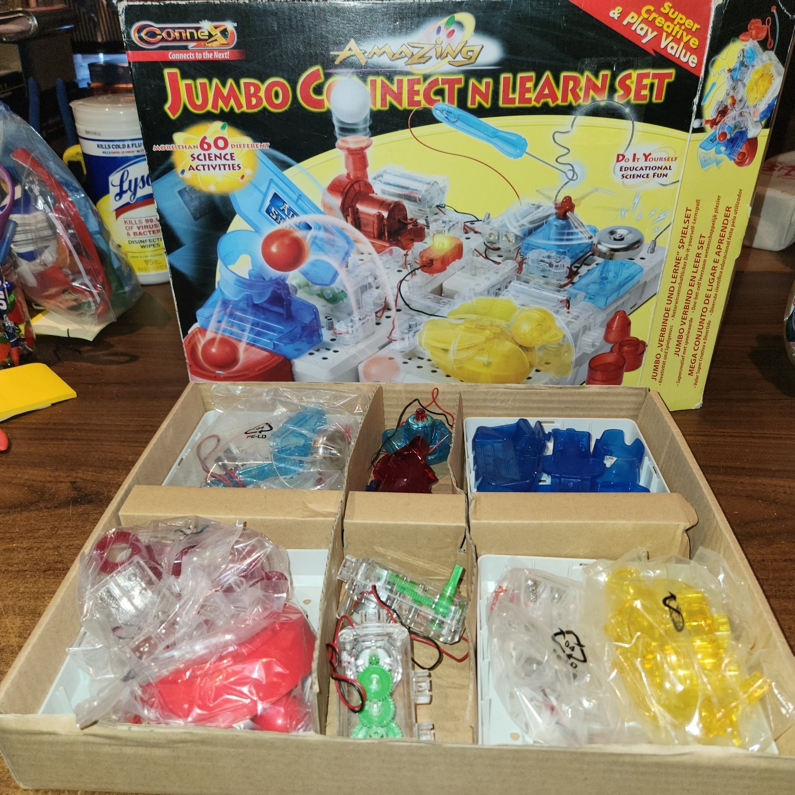 NEW Connex Jumbo Connect N Learn Set Amazing Toys 2014 Science