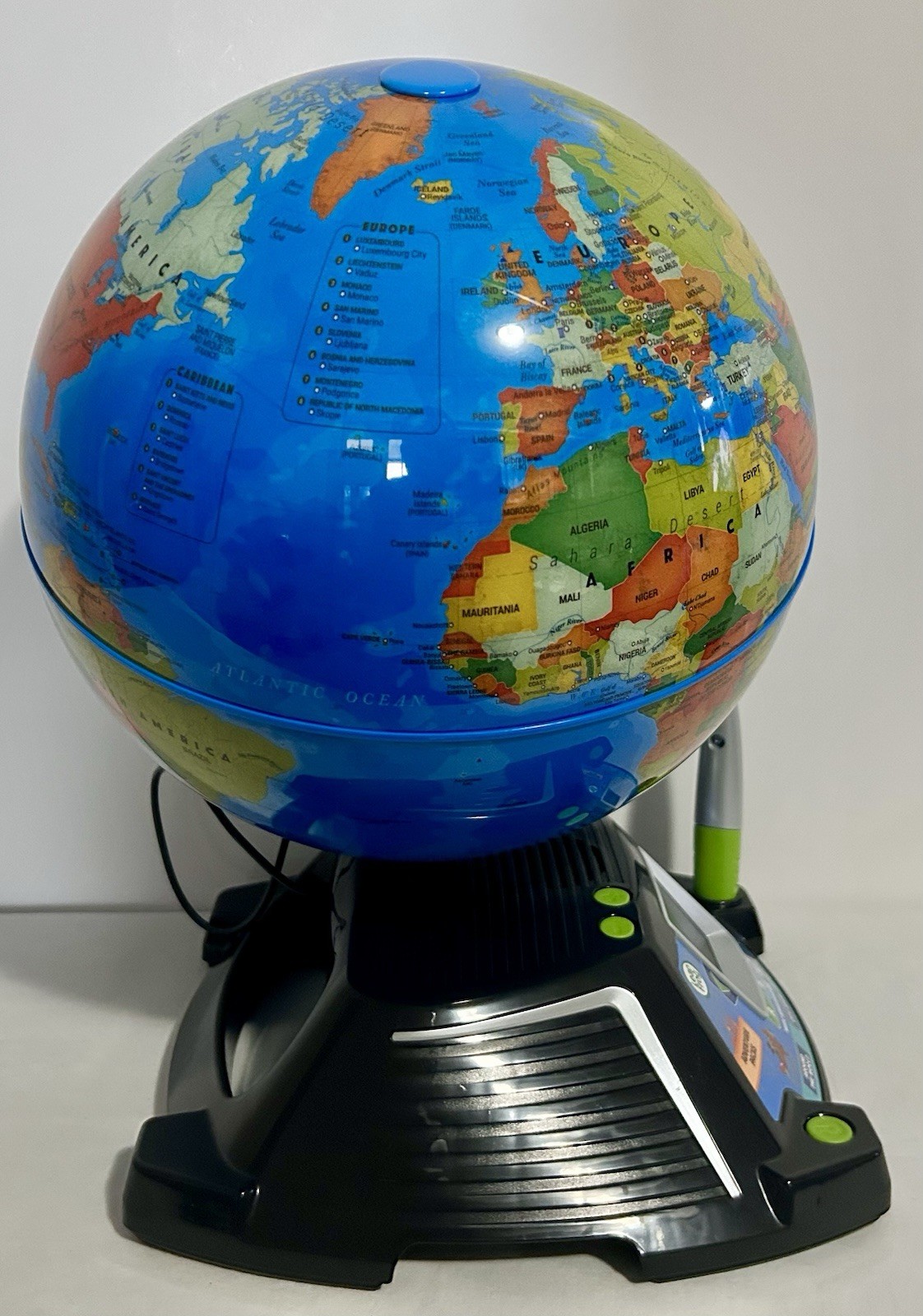 LeapFrog Magic Adventures Globe Interactive World Navigation Toy Fully Tested