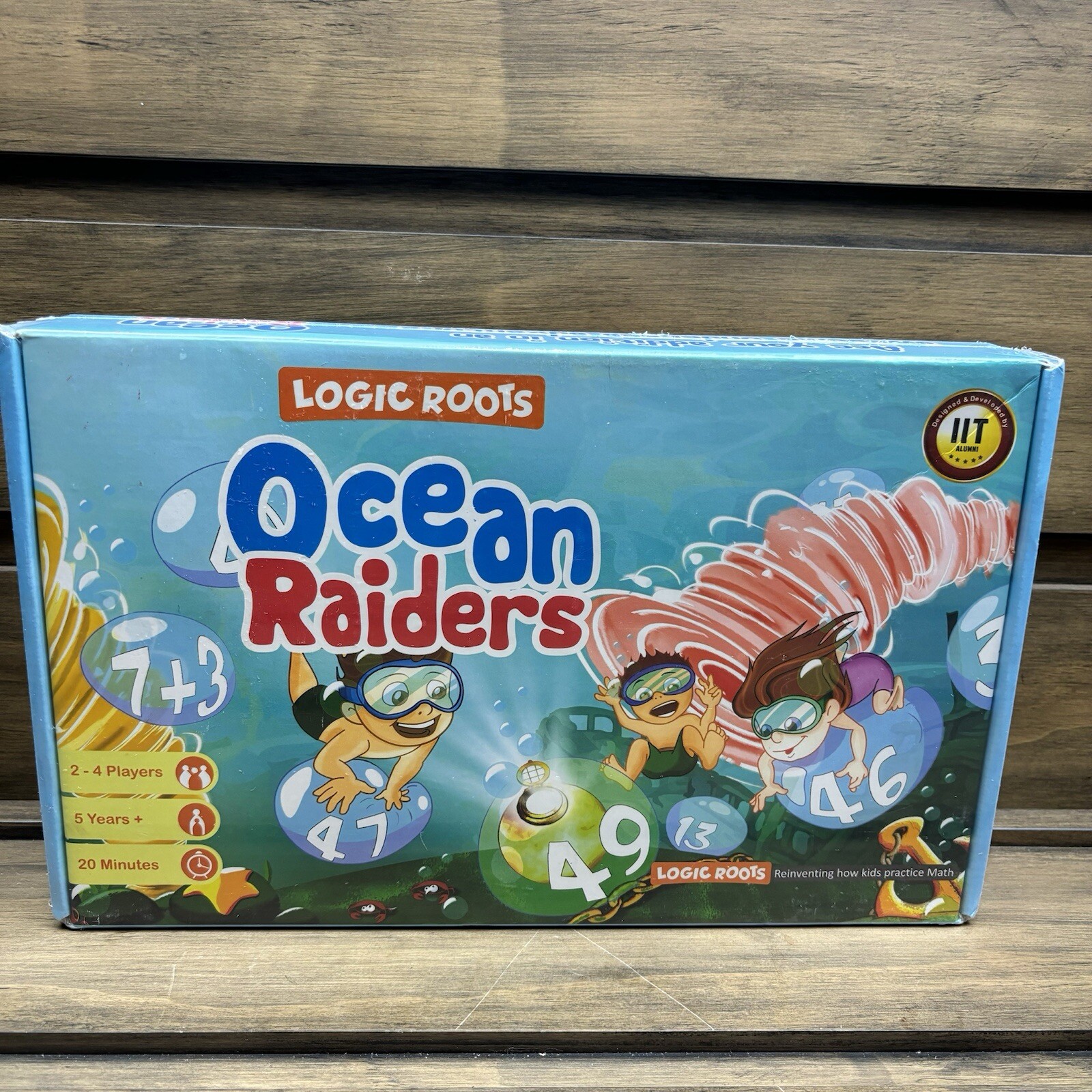 Ocean Raiders Logic Roots Math Learning Game Undersea Adventure Sealed