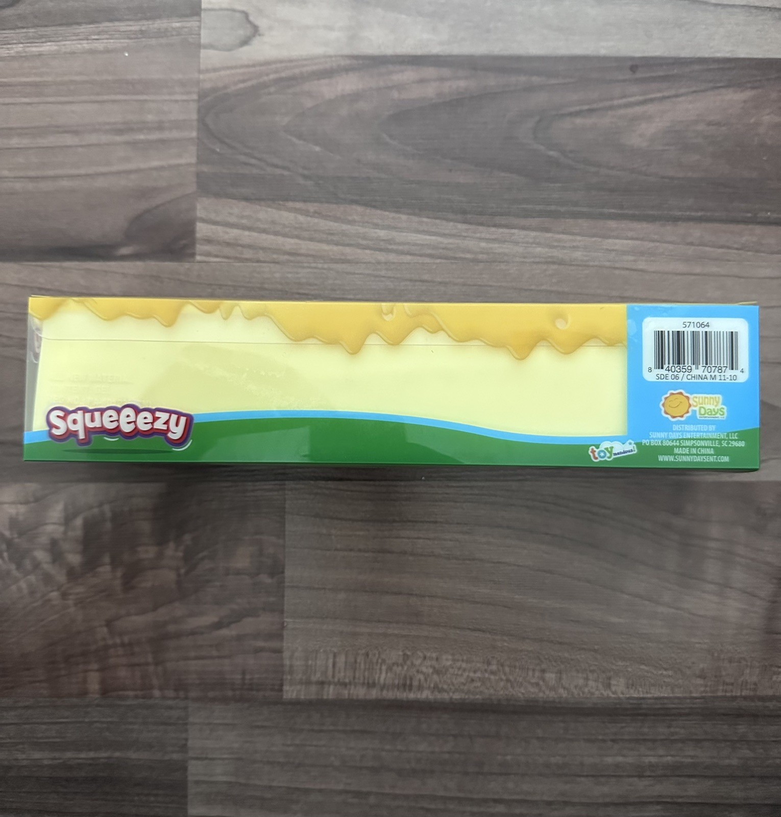 Sunny Days Squeezy Butter Tiktok Sensory Stress Relief Squeeze Toy BNIB