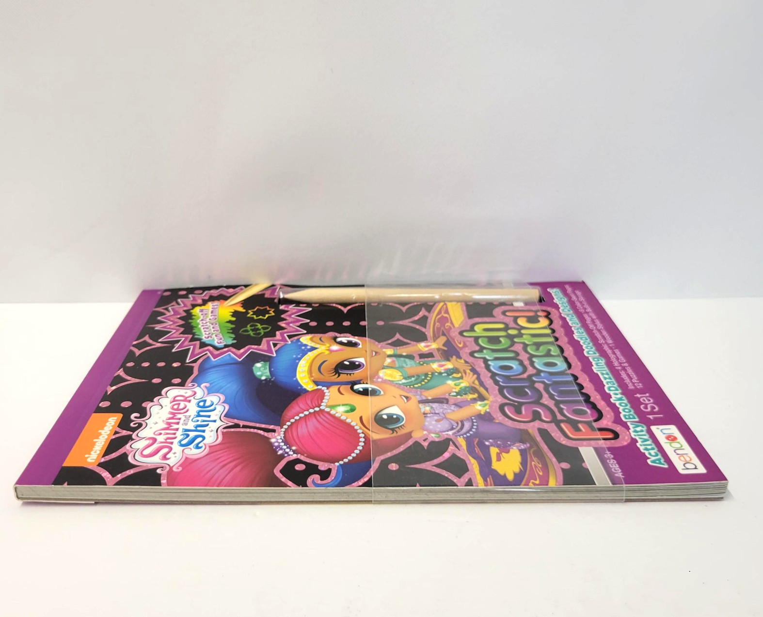Shimmer And Shine Scratch Fantastic Activity Book Nickelodeon Ages 3+ Bendon