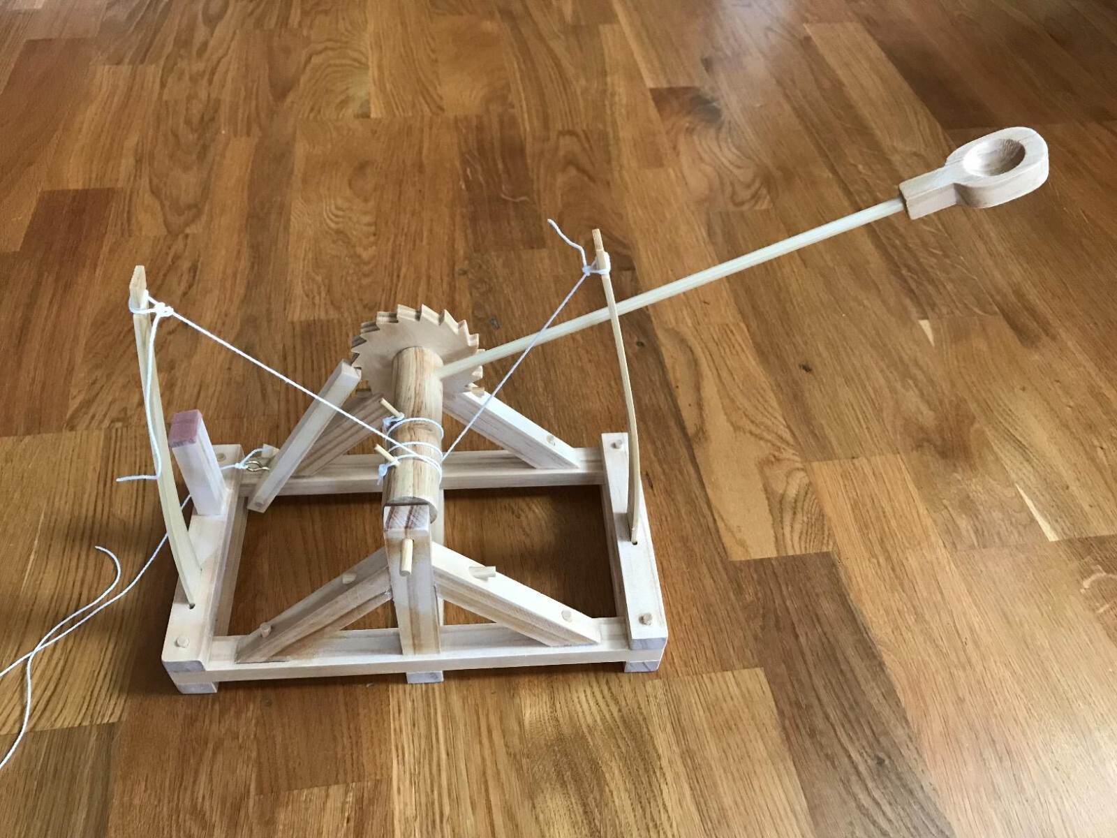 High Power Catapult Leonardo da Vinci Catapult Trebuchet Science Kids Age 12-14