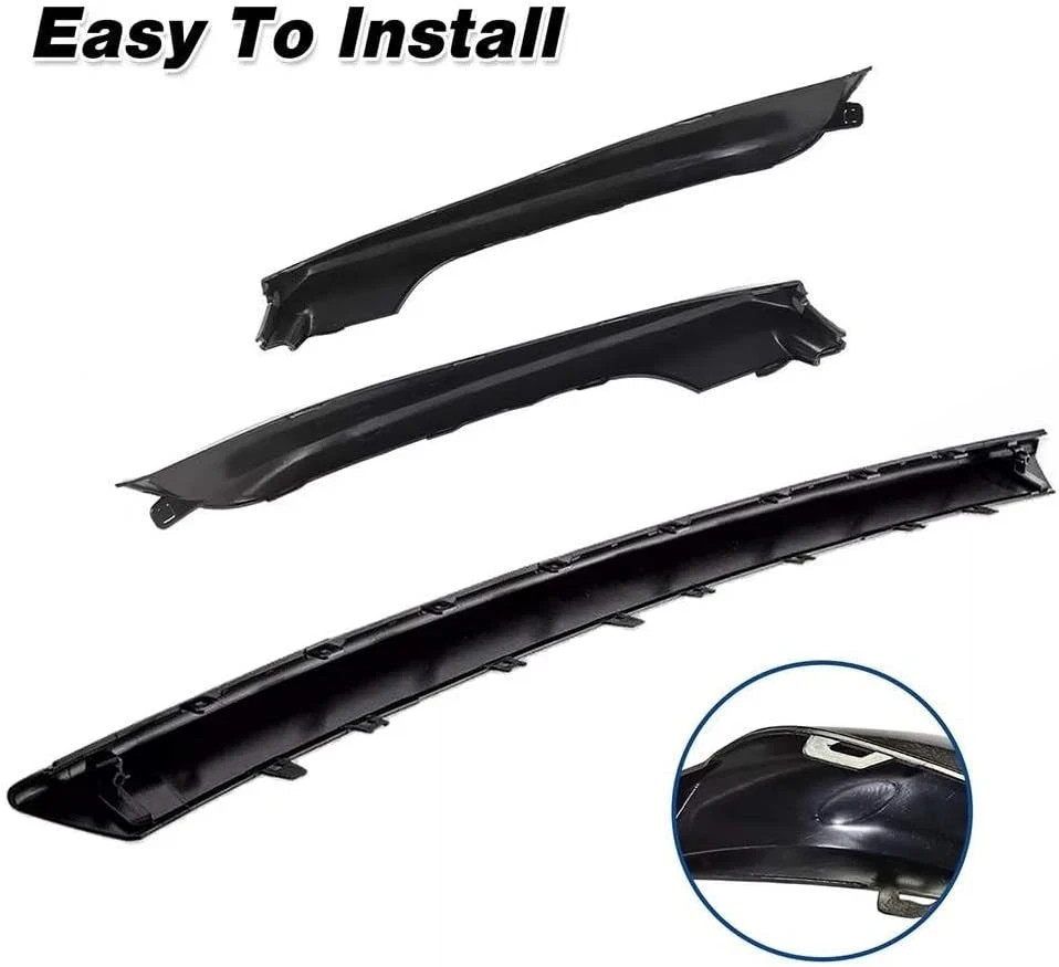 Front Bumper Lower Grille Trim Molding Fit for Toyota Camry SE XSE 2018 2019 202