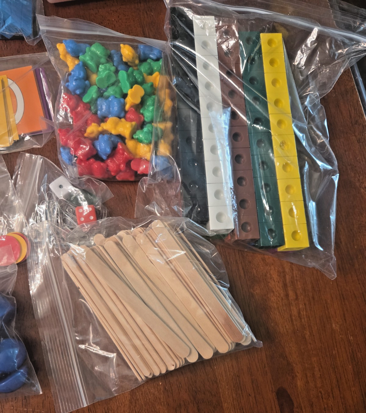 NEW Singapore Math Manipulative Kit K- 1st Grade Homeschool Complete Bookshark