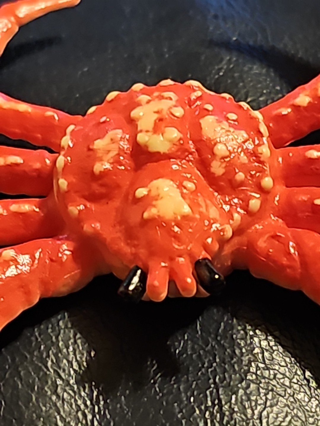 Unbranded Red Plastic Crab- 4 Inches