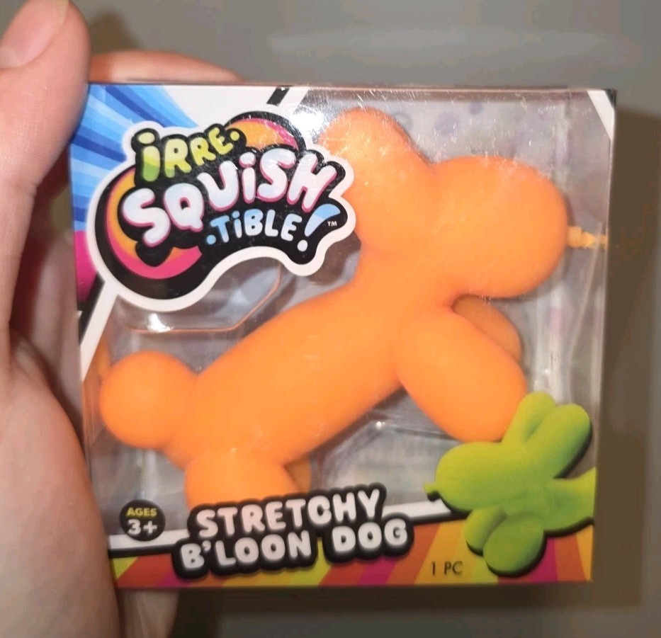 Ja-Ru RARE ALL COLORS Balloon Dog Squishy Fidget Toy NEW Hard to Find