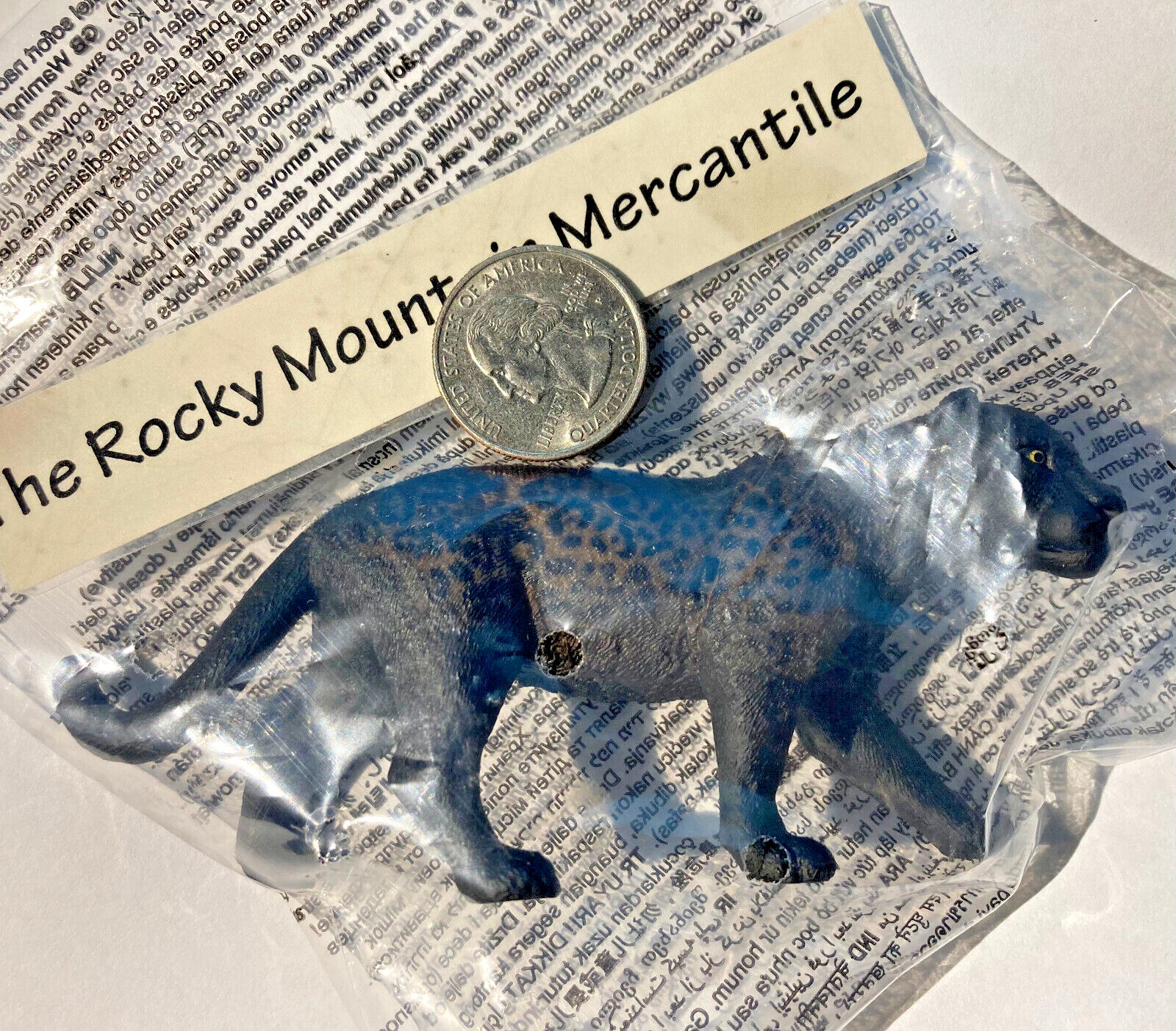 Schleich Leopard Black Panther Jaguar 14774 Wild Life Toy USA SELLER NEW SEALED