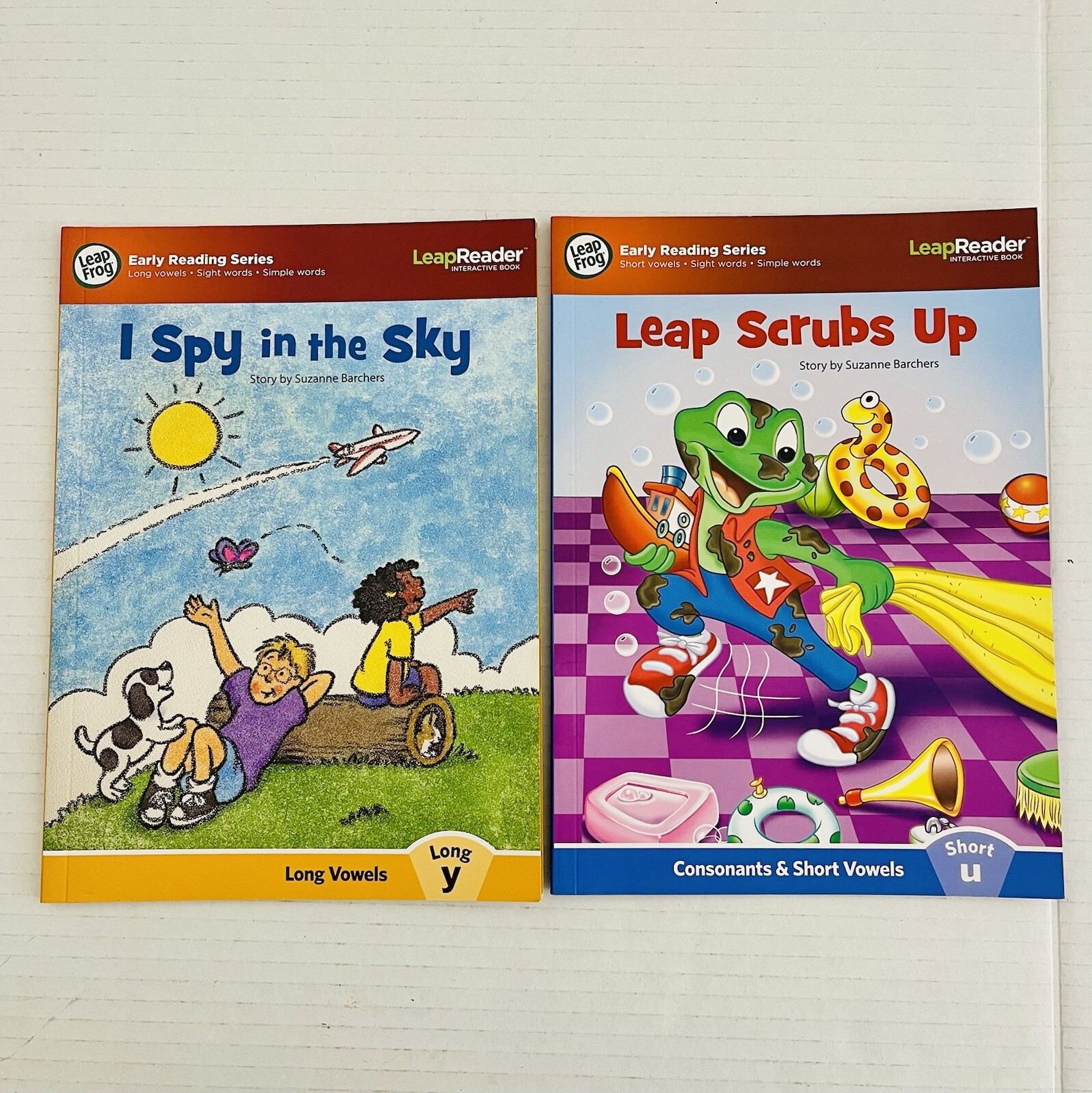Leap Frog Leap Reader Books Early Reading Series Vowels Consonants Phonics Lot