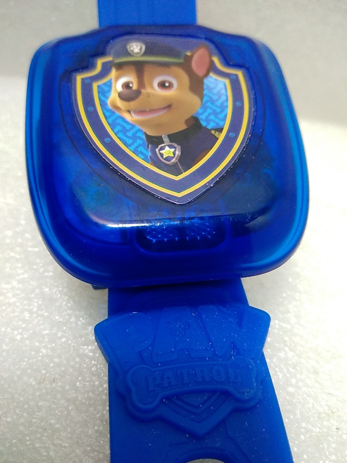 Nickelodeon ~Paw Patrol Chase Learning Watch By Vtech ~Blue ~Works Perfect