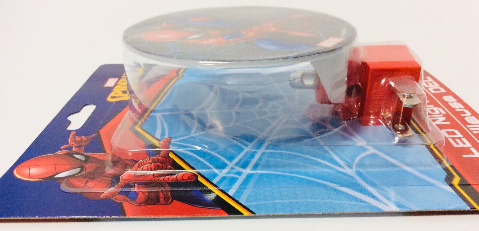 SPIDER-MAN (LED) Plug In Night Light w/Switch (MARVEL Comics) – NEW