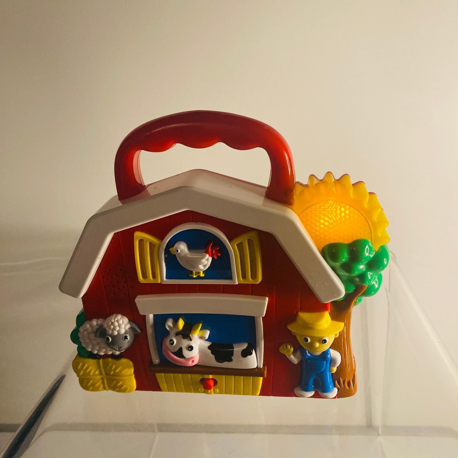 SEE VIDEO! Old MacDonald’s Farm Interactive Learning Age 1 up Plays Music Lights
