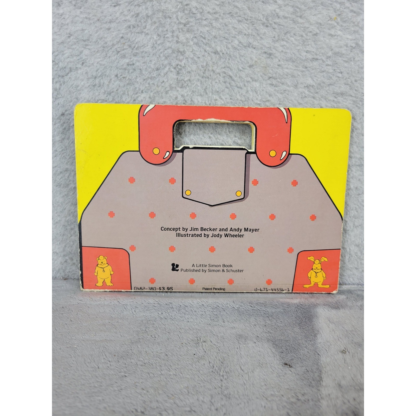 Toties My First Medical Bag Childrens Board Book Toddler Play Doctor Kit