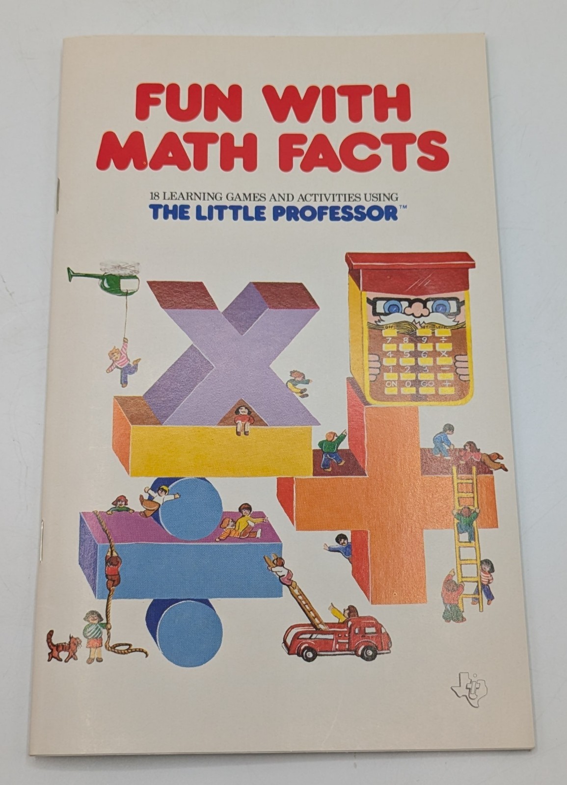 Texas Instruments The Little Professor Electronic Learning Aid Calculator WORKS