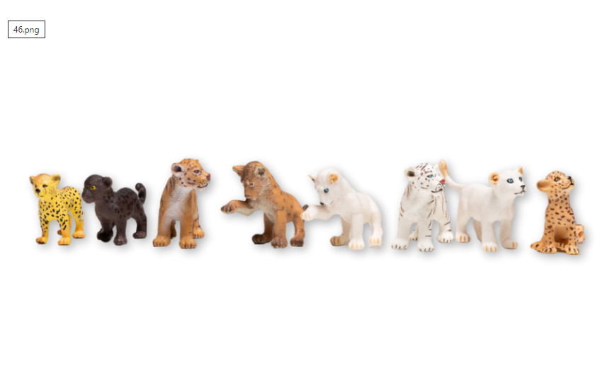 ZAGA Toys Wild Babies, Realistic Animals for Hands-on Play!