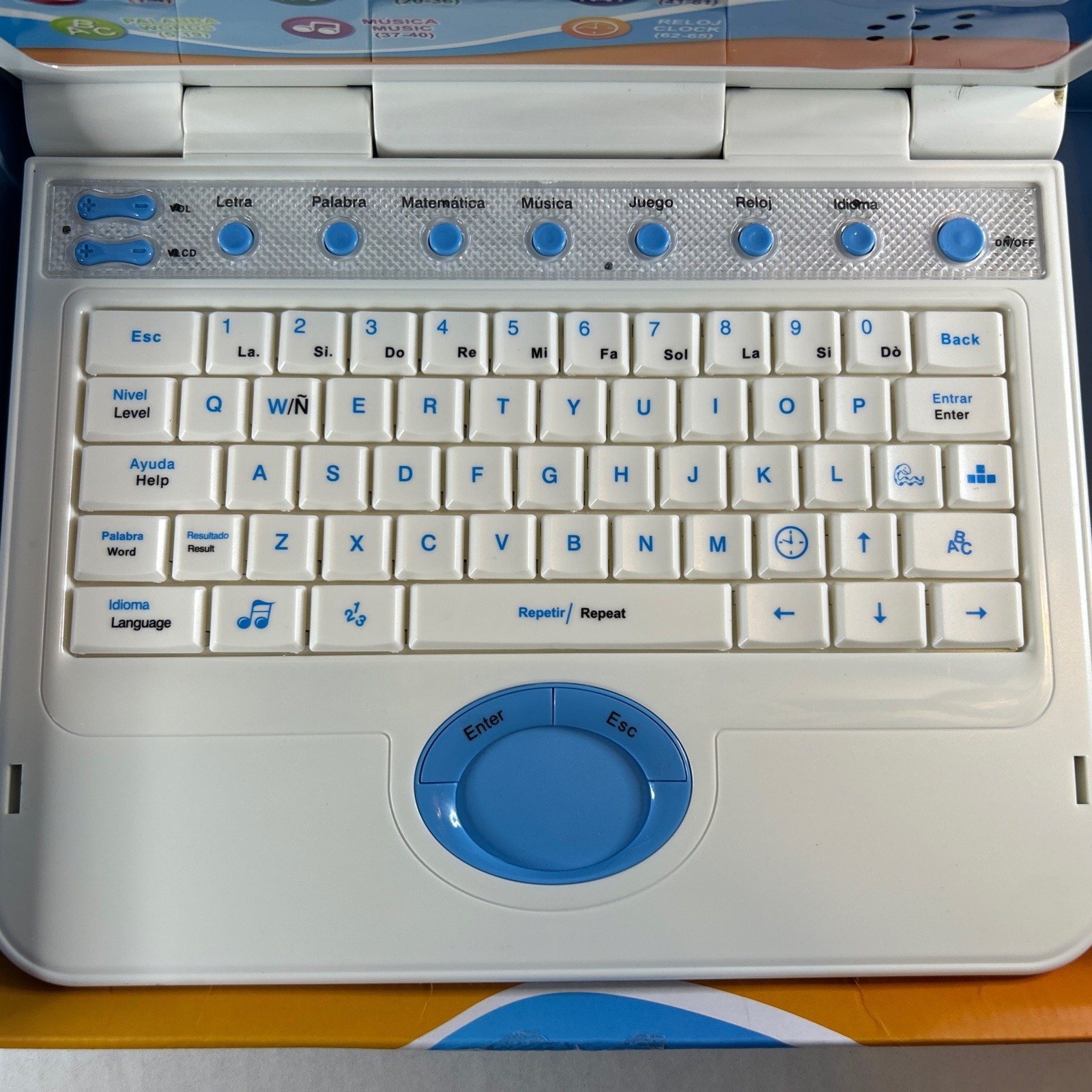NEW Kids Laptop Bilingual Spanish English 130 Learning Functions Ninos Portatil