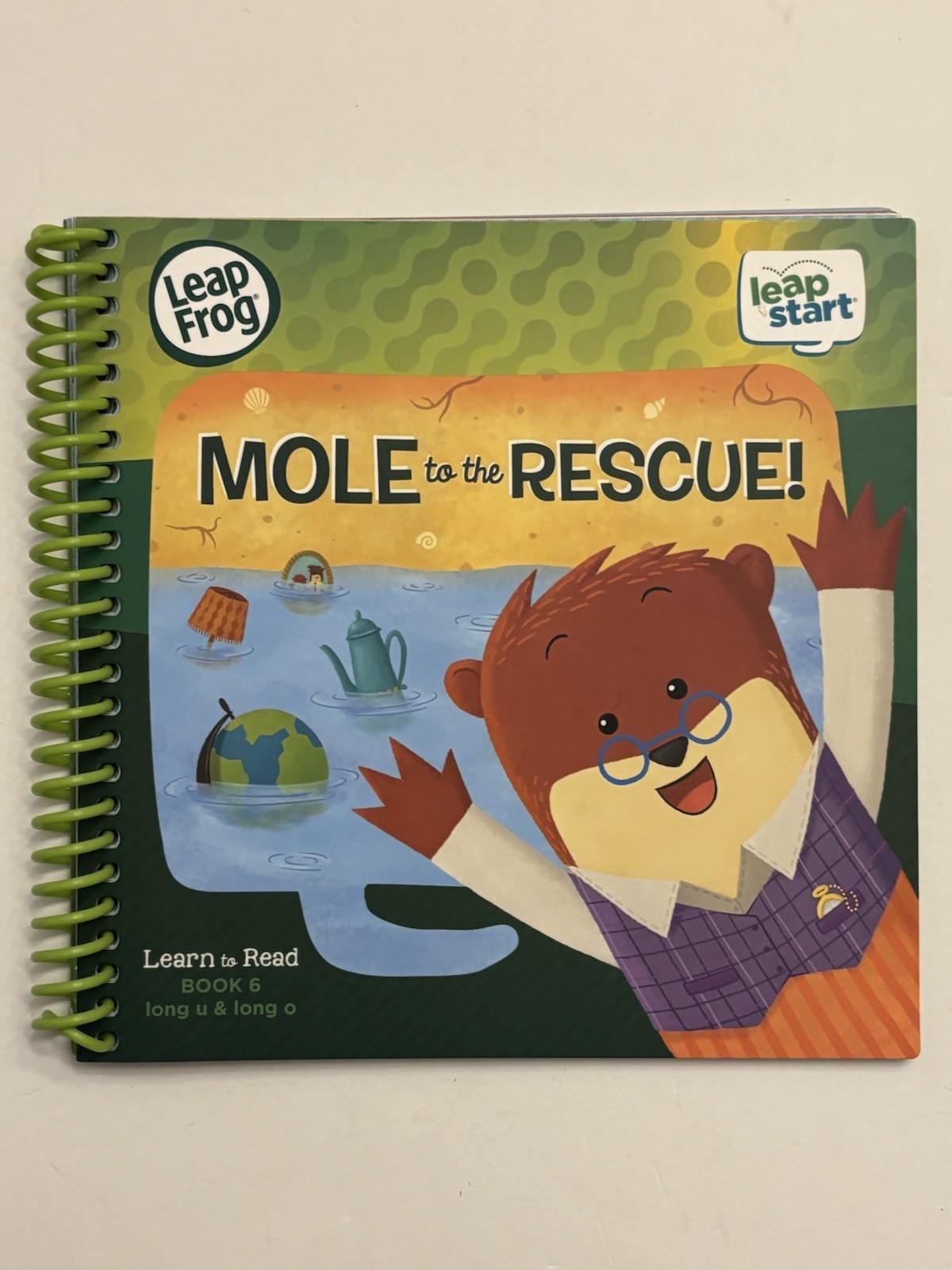 LeapFrog LeapStart Learn to Read Volume 1 Book Lot 1–6 Interactive Phonics Vowel
