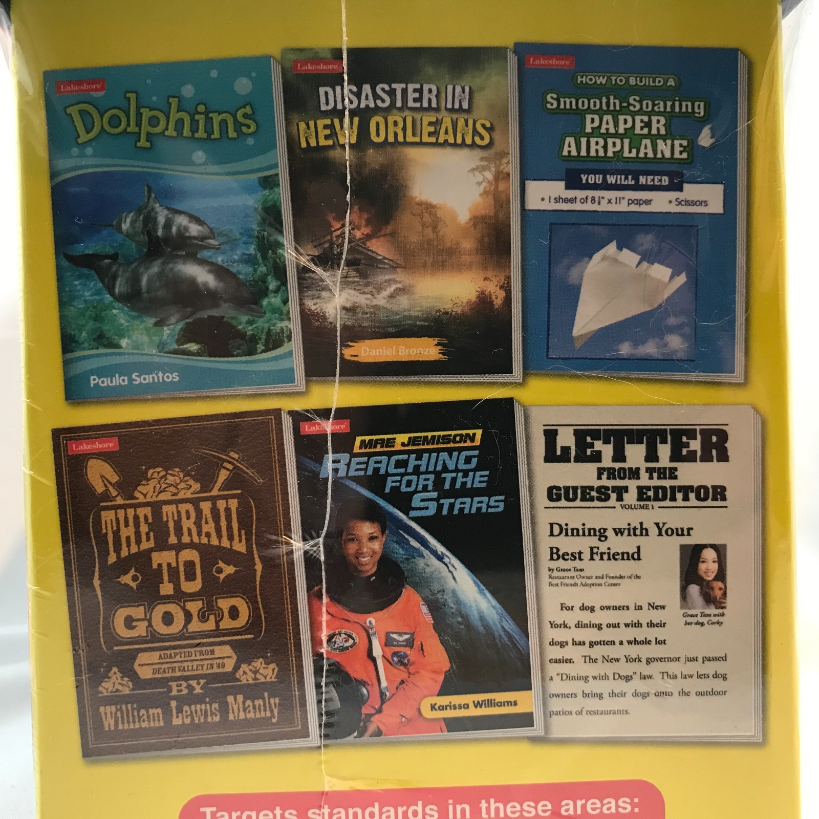 Lakeshore Think talk Write Nonfiction Reading Center Grade 2 36 Books Sealed