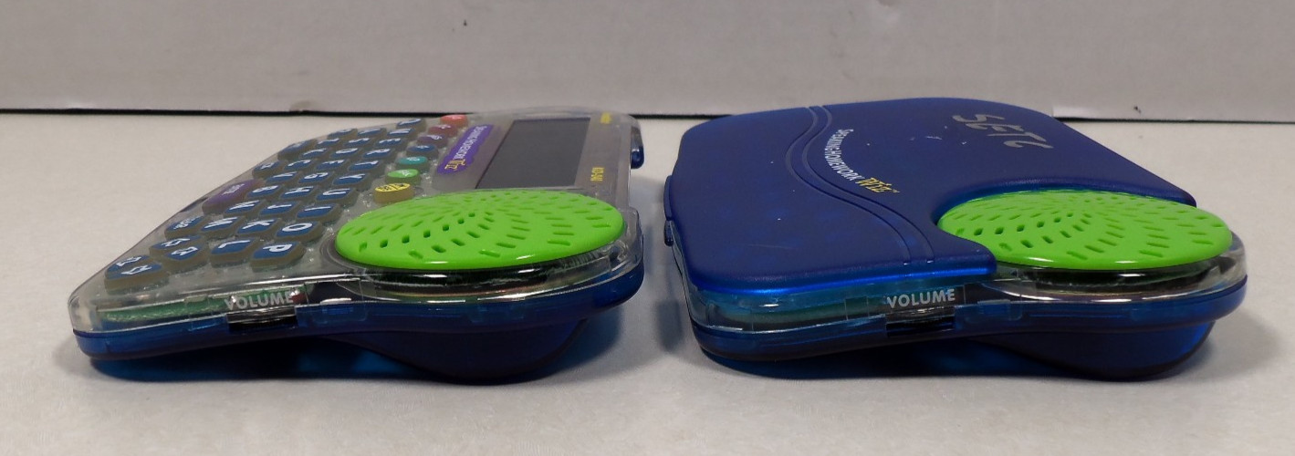 Lot of 2 Franklin Speaking Homework Wiz KID-240 Handheld Computer Homework Help