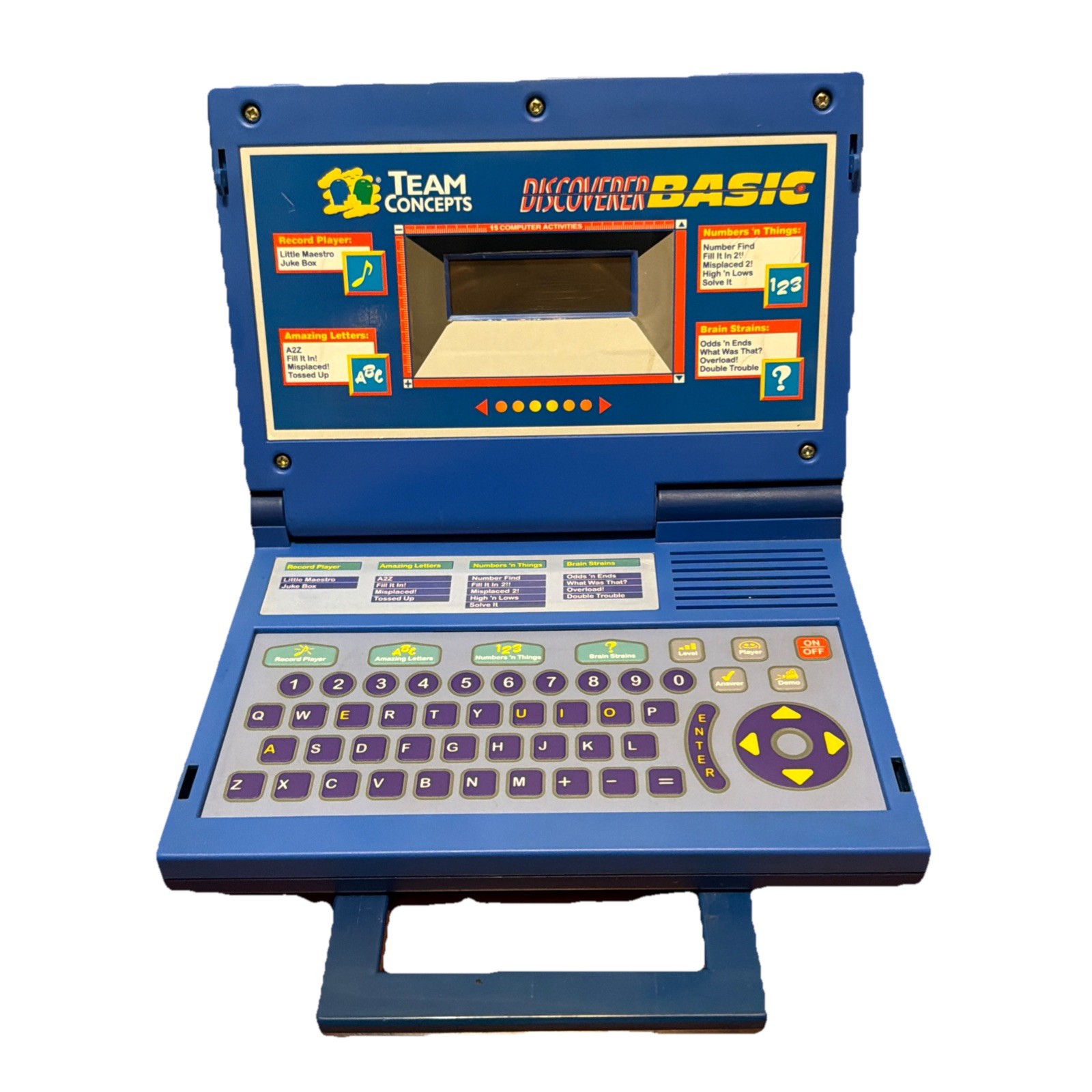 Discover Basic Team Concepts Children Learning System Toy Educational Electronic