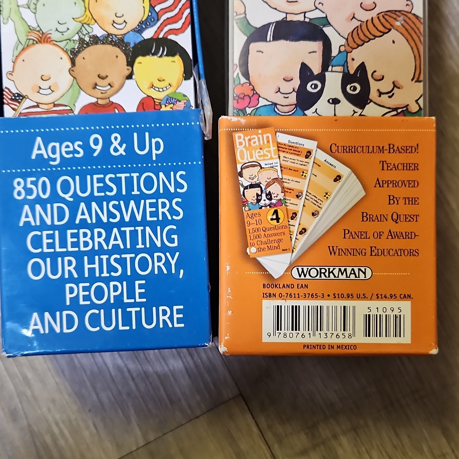 Brain Quest America History Cards Ages 9 & Up Revised 3rd Edition