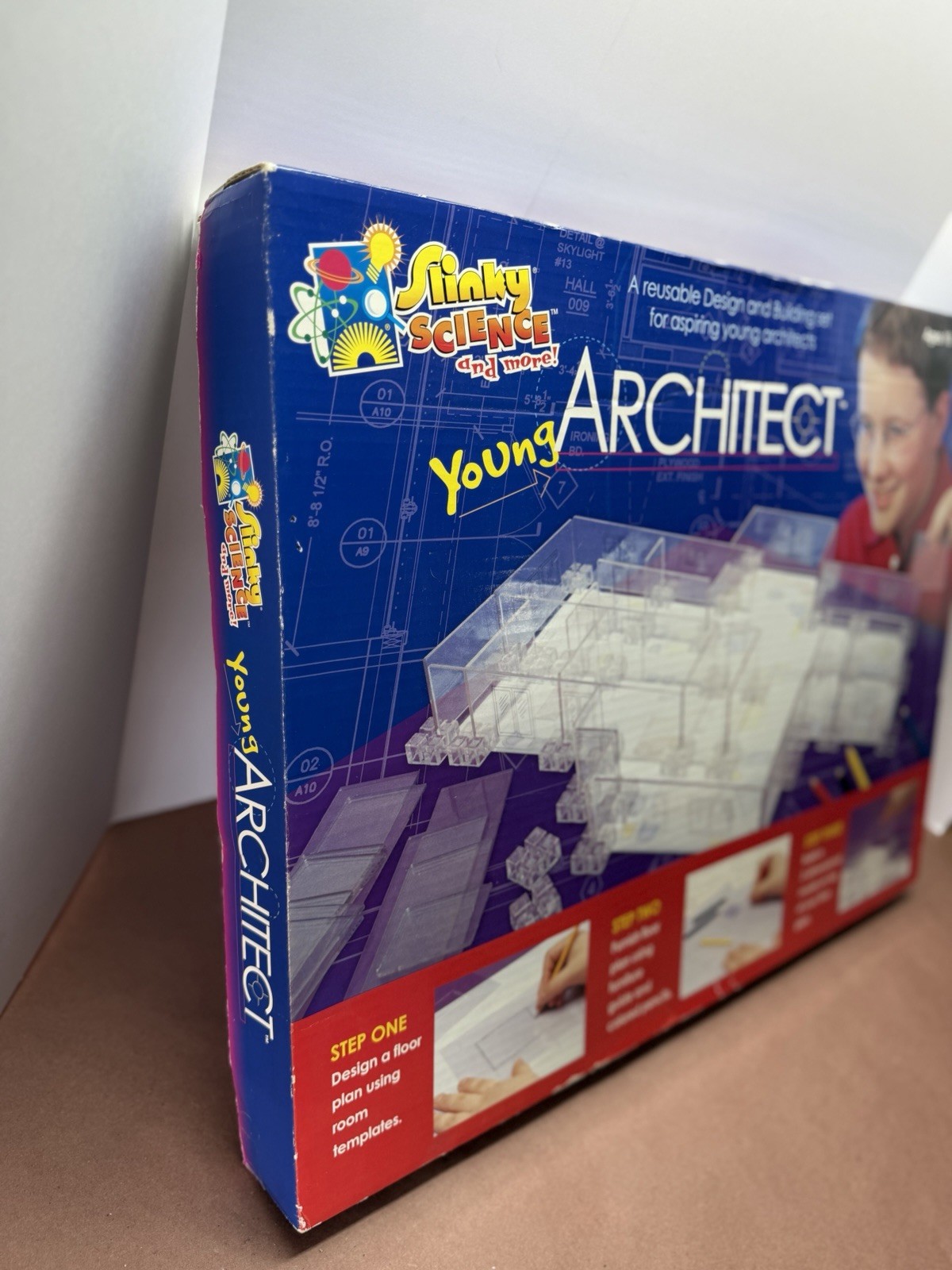 Slinky Science Young Architect Building Set with Helix Vellum Paper 50 Sheets