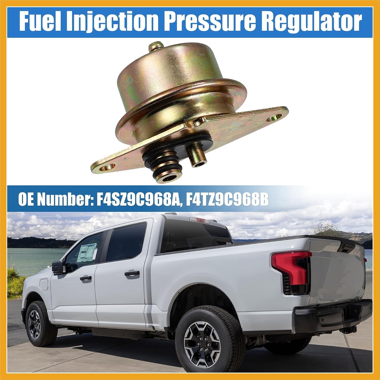 Ford F-150 F-250 Fuel Injection Pressure Regulator 1993-1999 Ford F 150 F 250