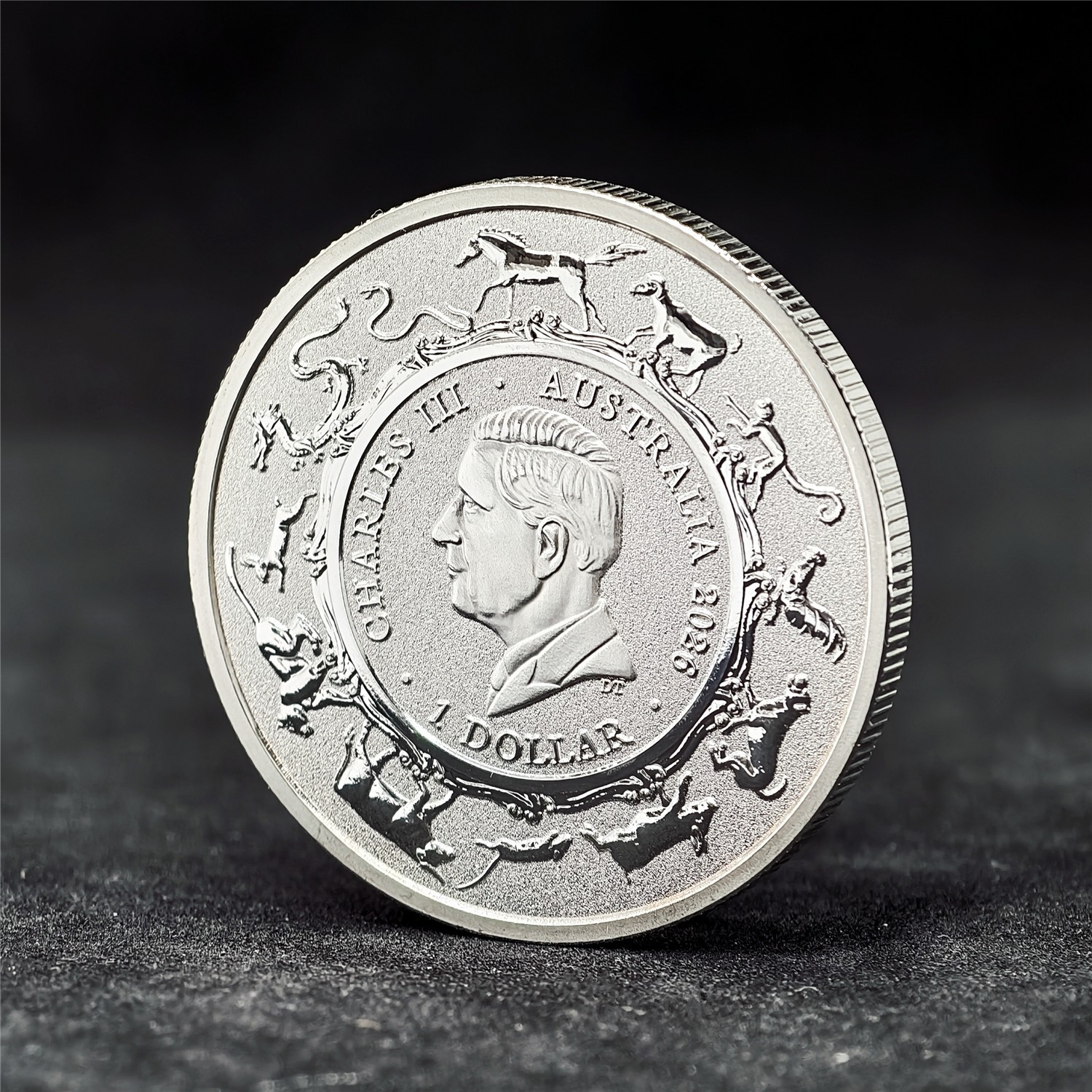 2026 1 oz Royal Australian Mint Silver Year of the Horse Coin (BU)