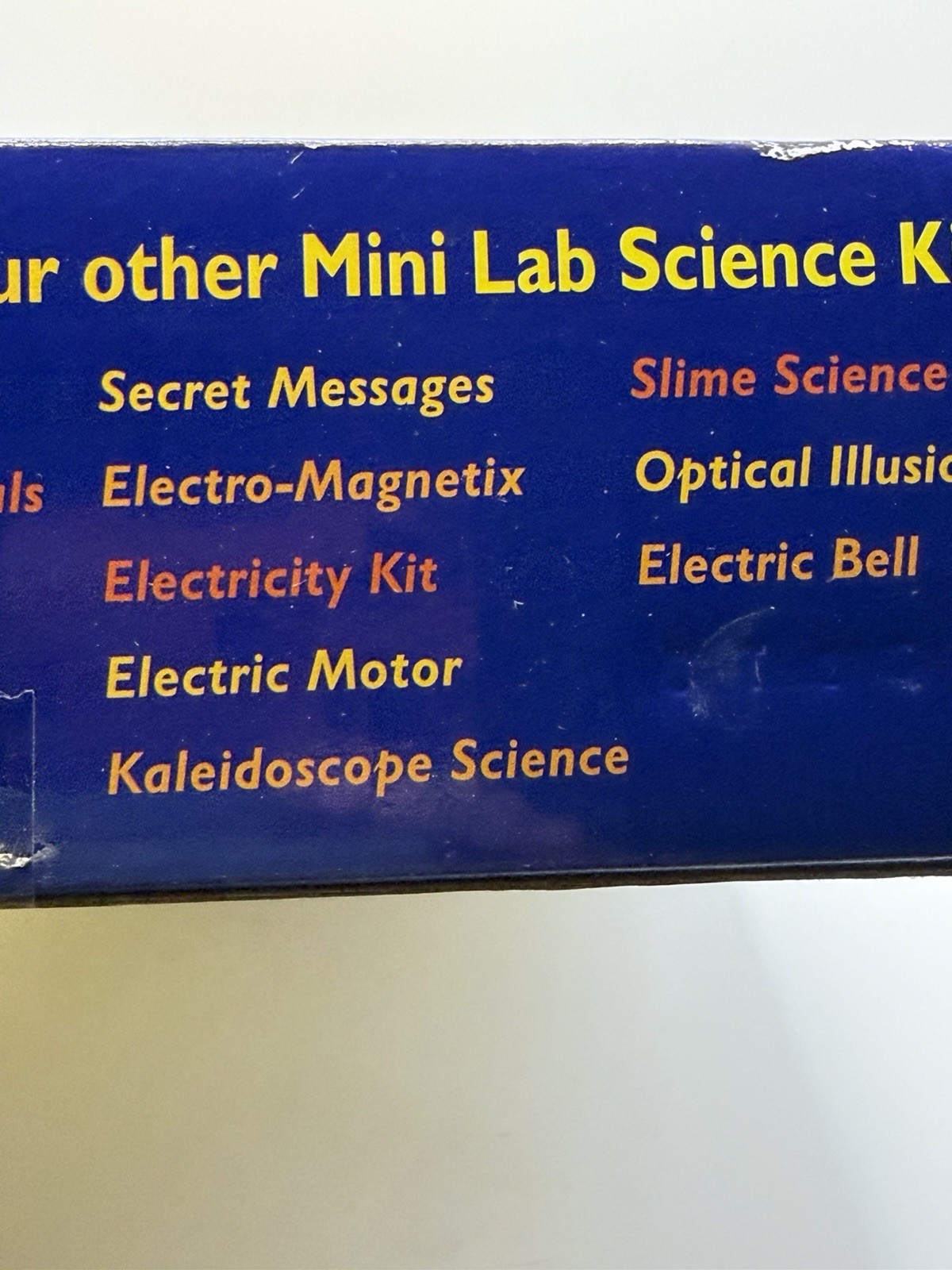 Slinky Science 02026 Kitchen Chemistry Kitchen Chemistry Kit Ages 8 And Up NIB