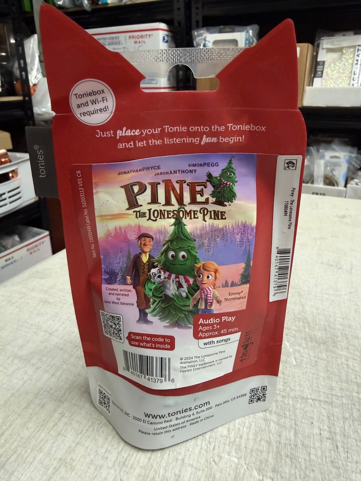 Tonies Piney The Lonesome Pine Audio Character For The Toniebox SHIPS FAST