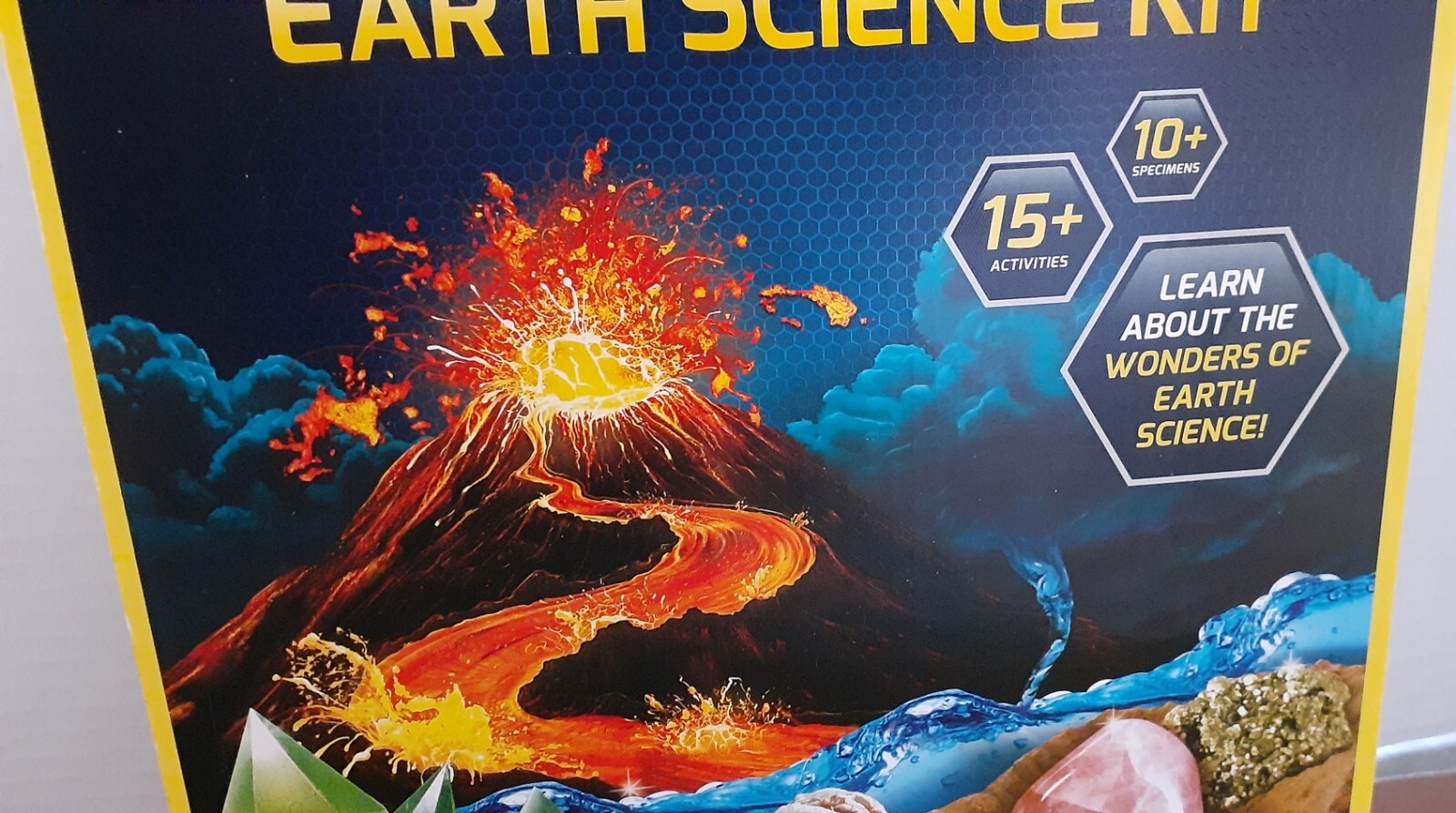 National Geographic Mega Science Series Earth Science Kit 15+ STEM Activities