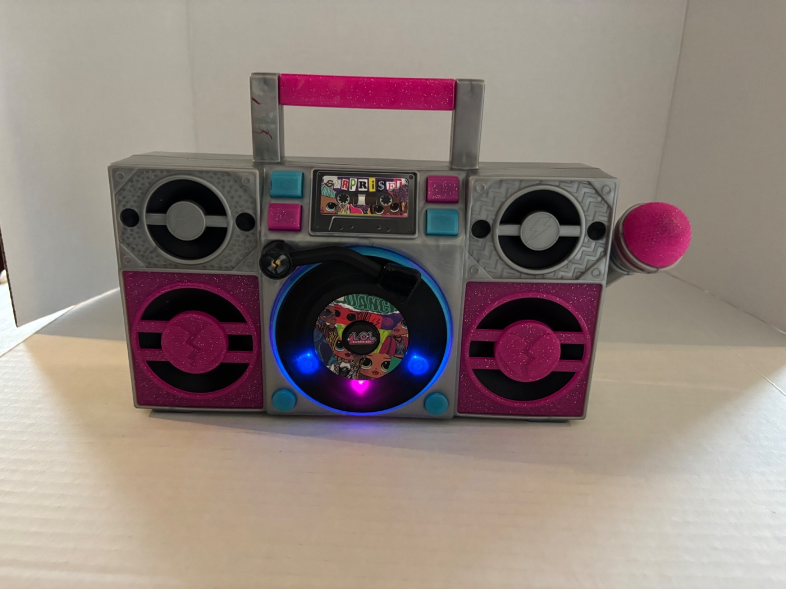 LOL Surprise Remix Sing Along Karaoke Boombox with Microphone & Lights